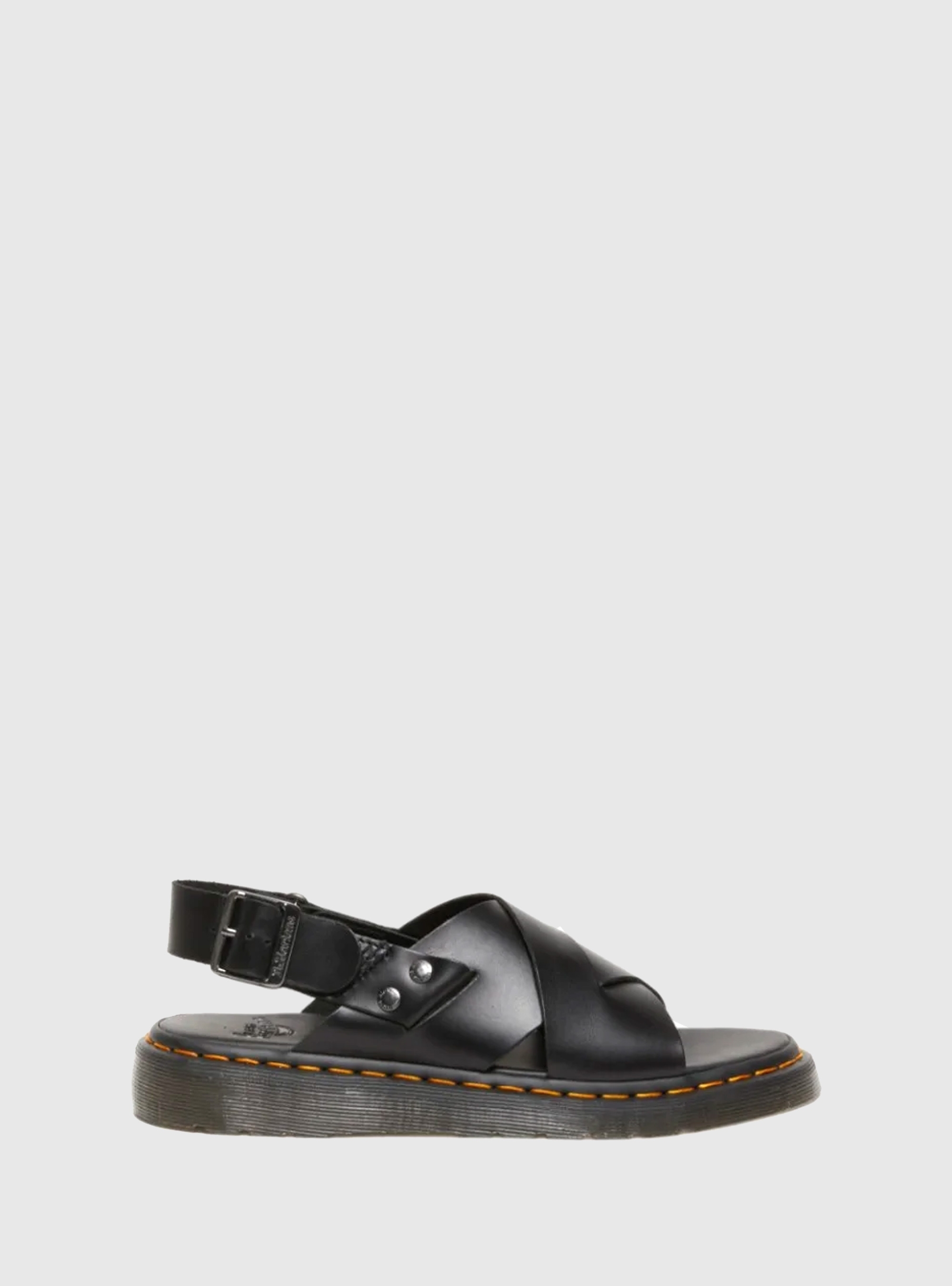 Dr Martens Zane Brandoo Leather Sandals - Black
