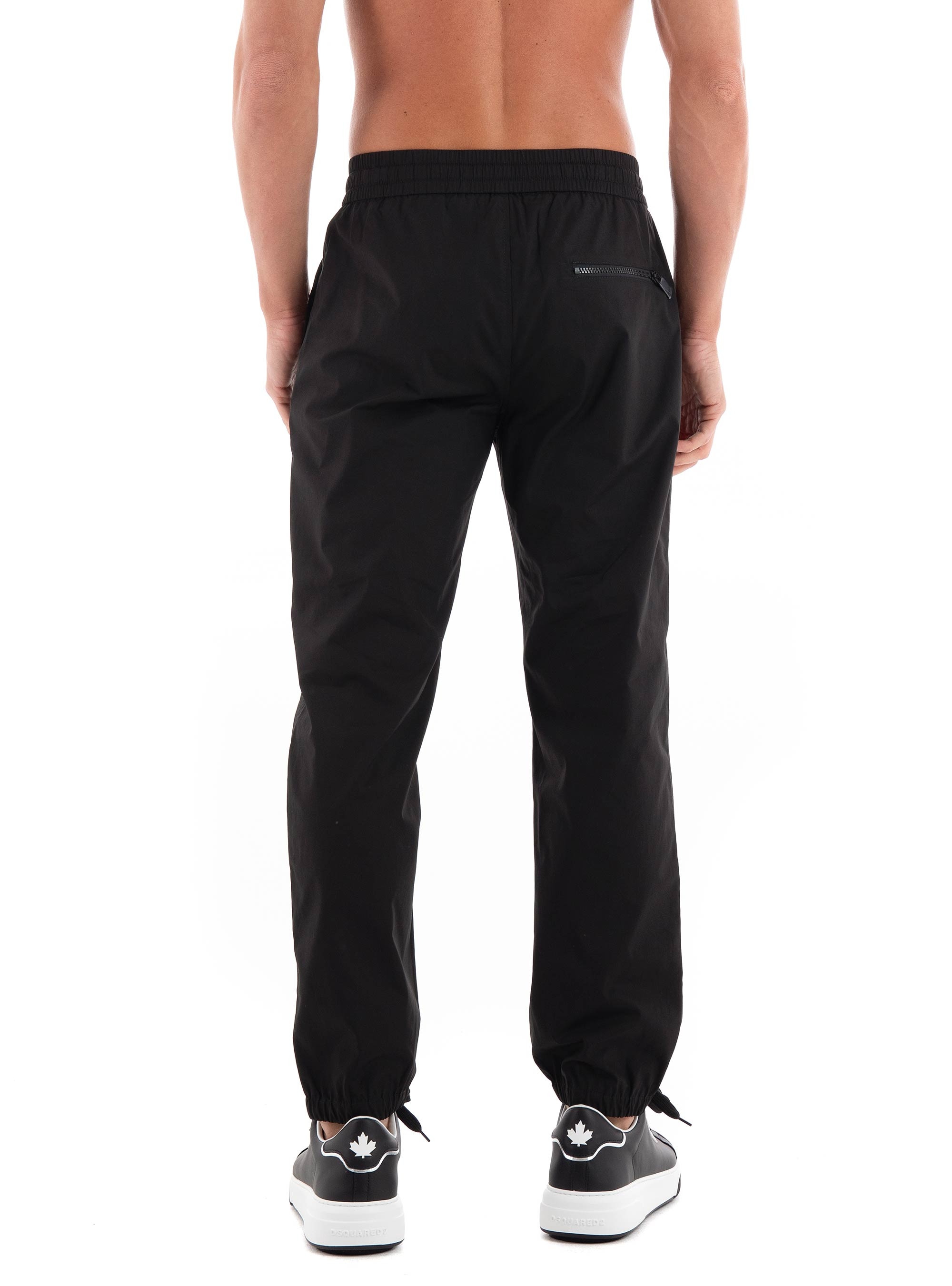Versace Jeans Couture Logo Pants - Black
