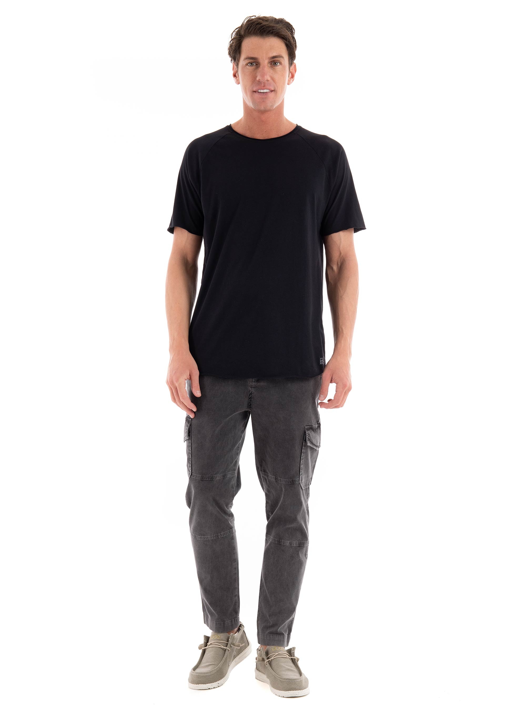 Dirty Laundry Cargo Pants - Washed Black