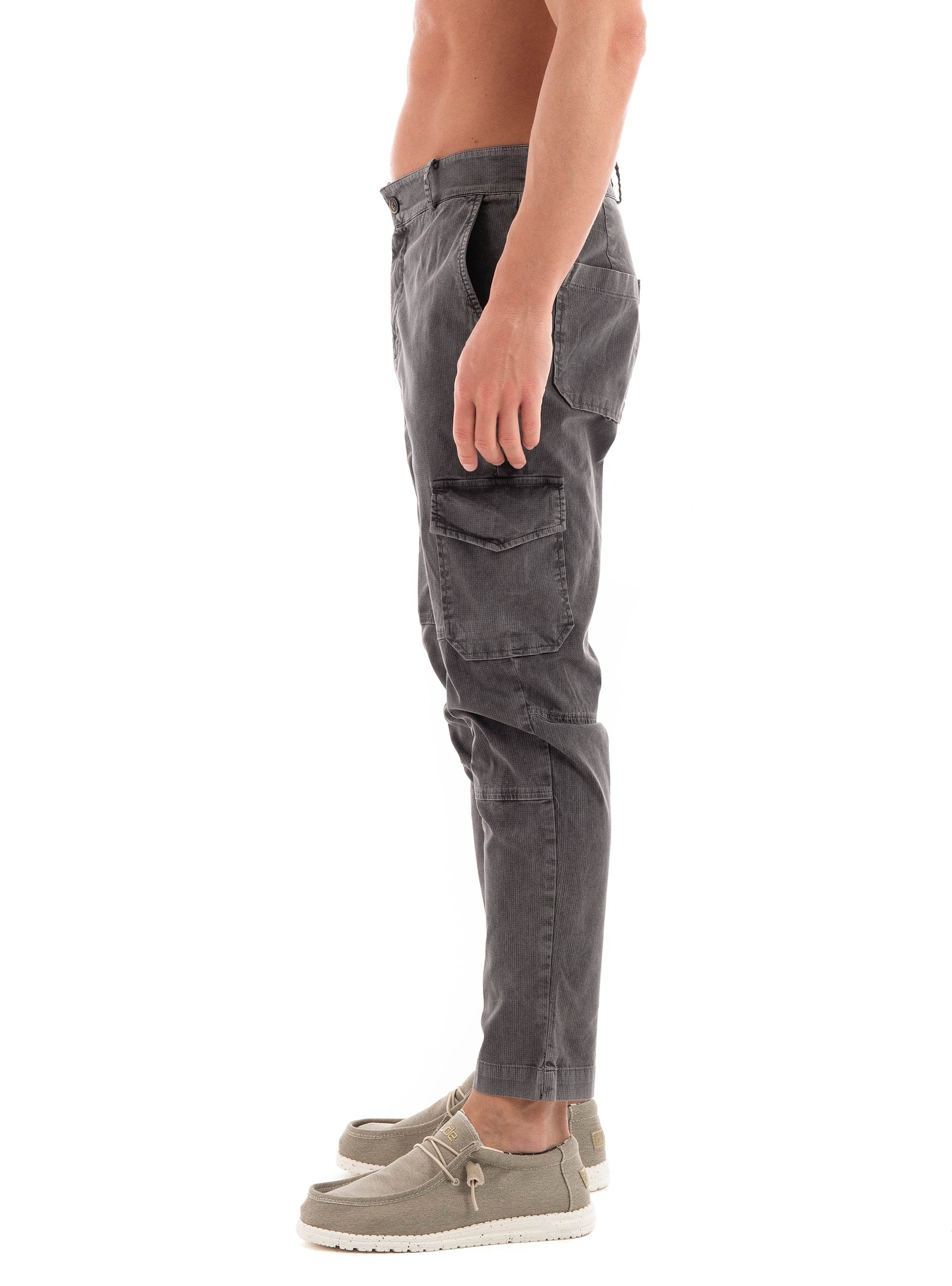 Dirty Laundry Cargo Pants - Washed Black