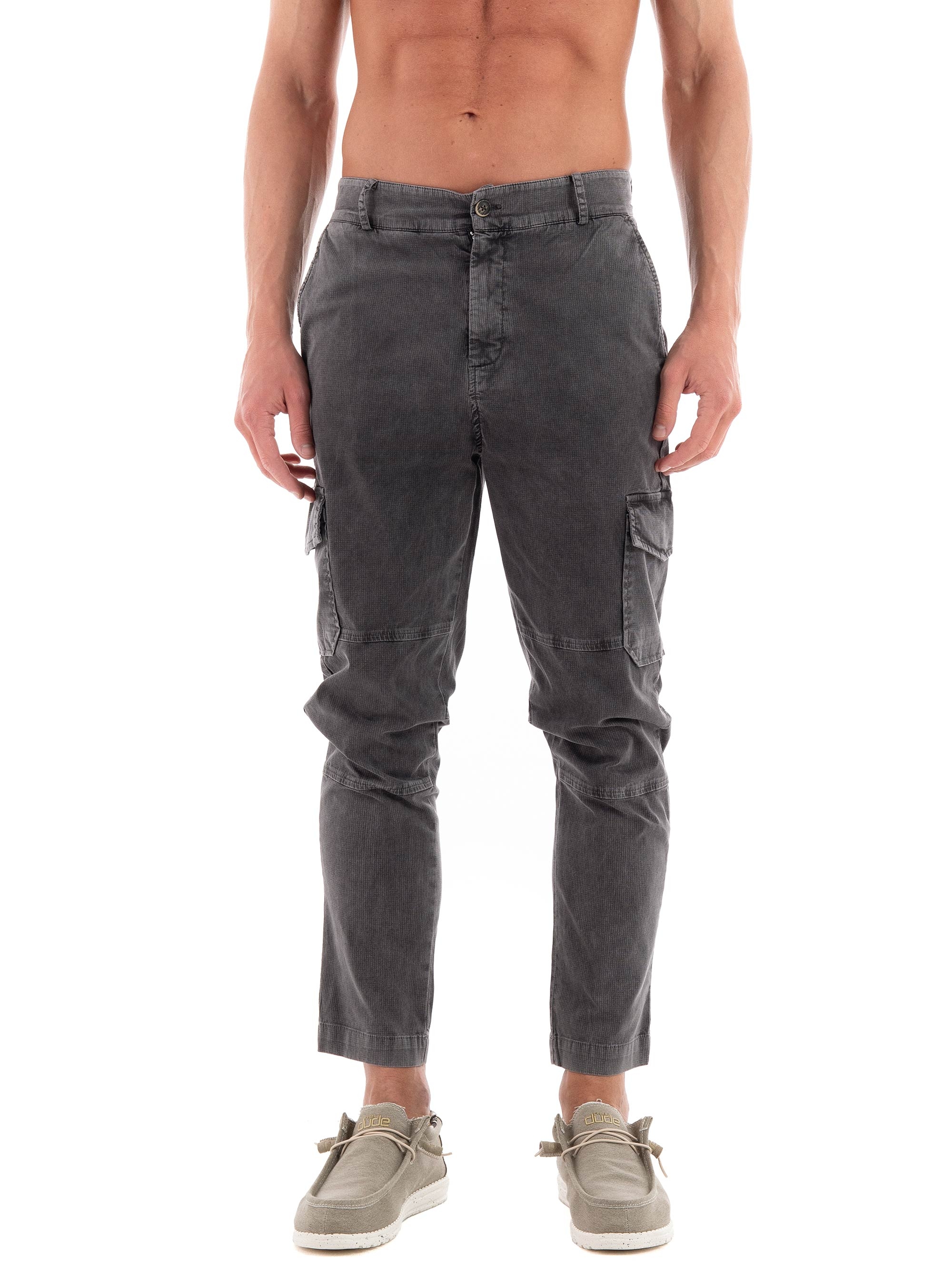 Dirty Laundry Cargo Pants - Washed Black