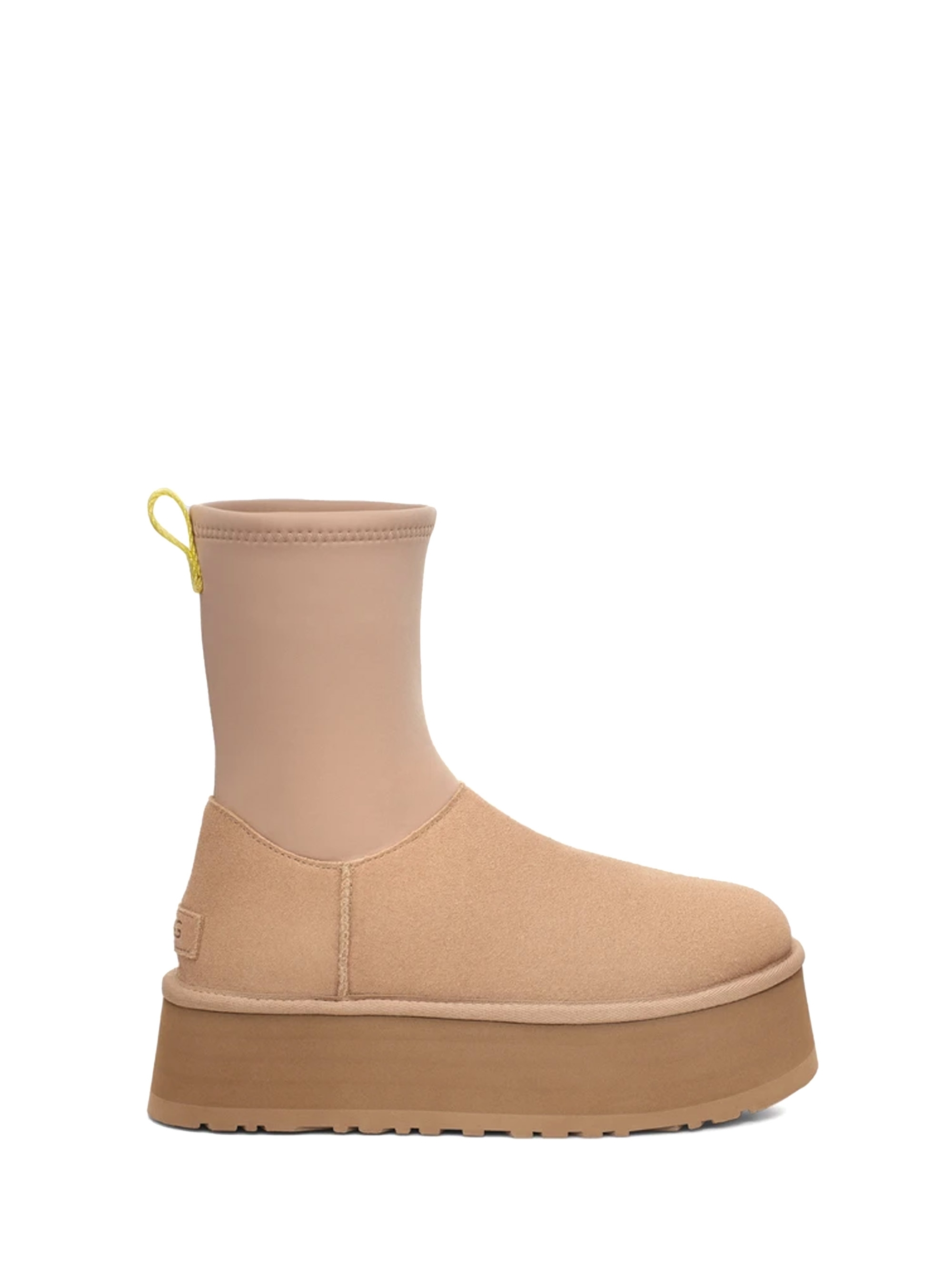 Ugg Classic Dipper Ankle Boots - Light Beige