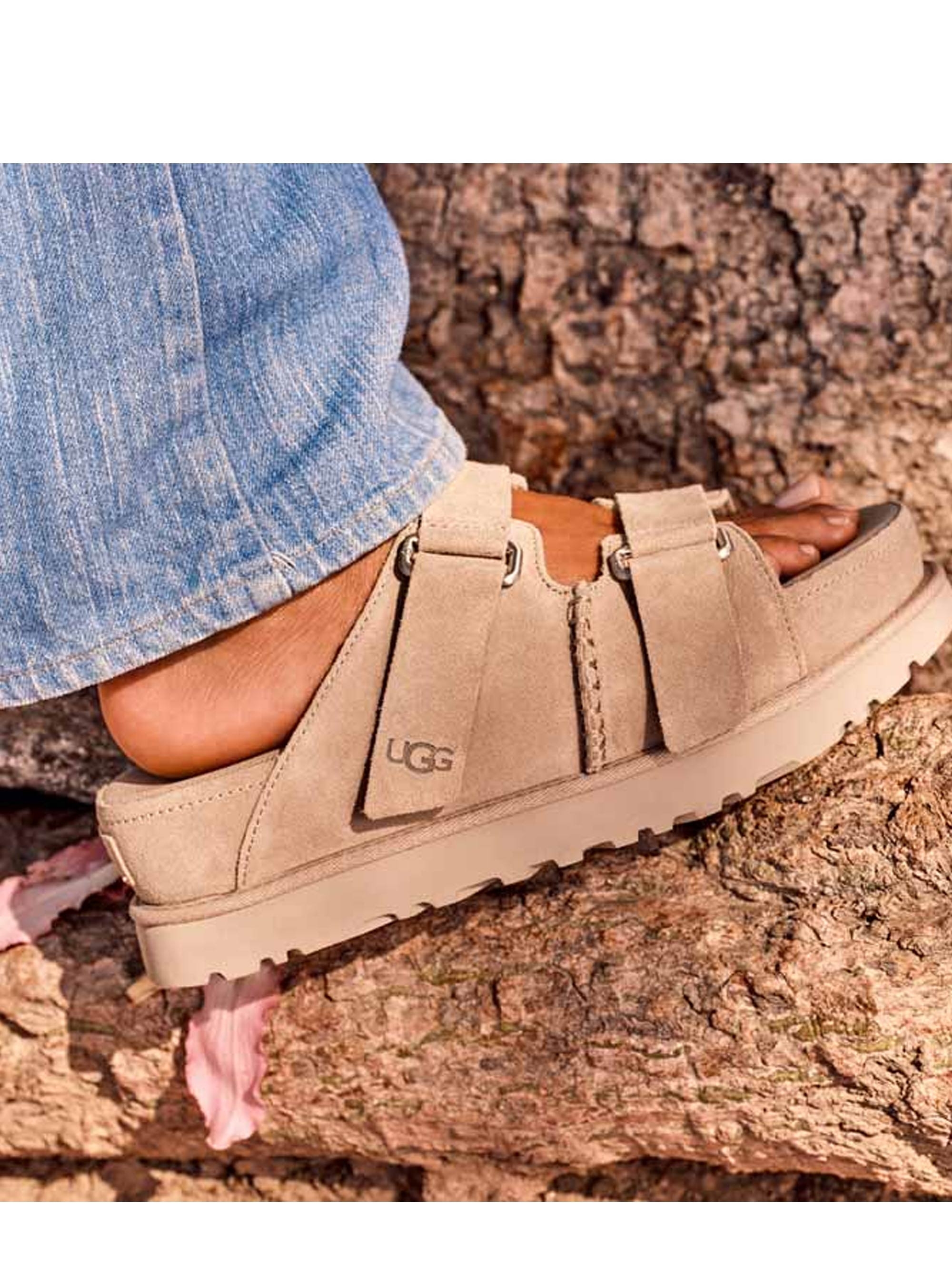 Ugg Goldenstar Hi Sandals - Light Beige