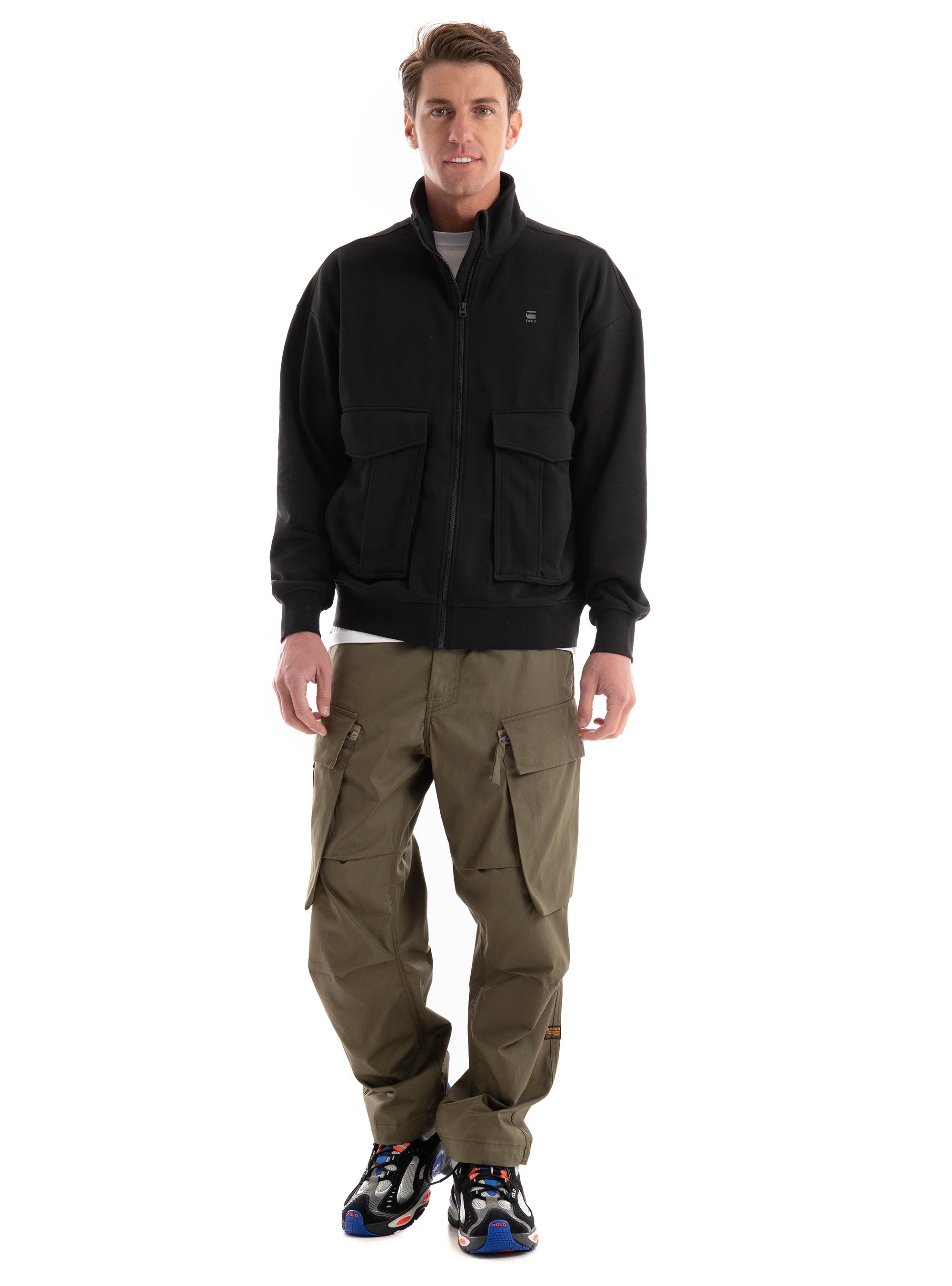 G-Star R-3N Balloon Cargo Pants - Olive 