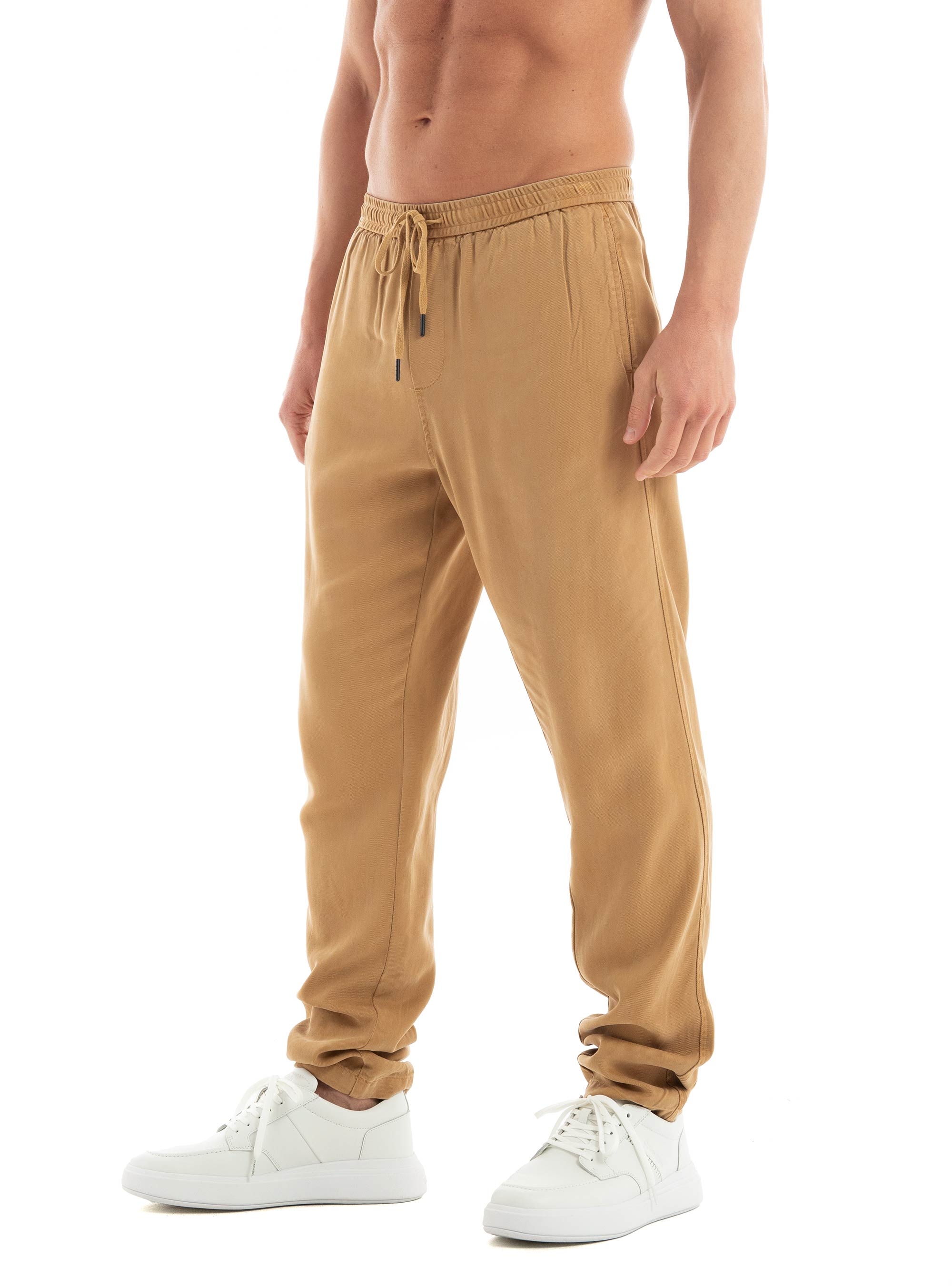 Dstrezzed Mateo Tapered Pants - Dark Beige