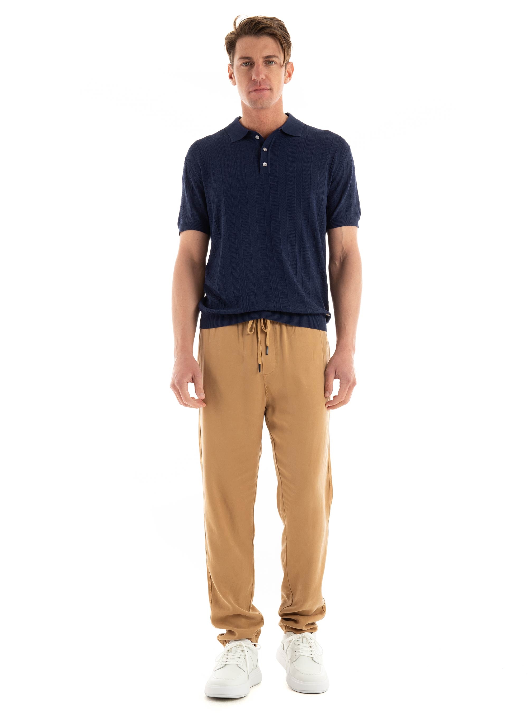 Dstrezzed Mateo Tapered Pants - Dark Beige