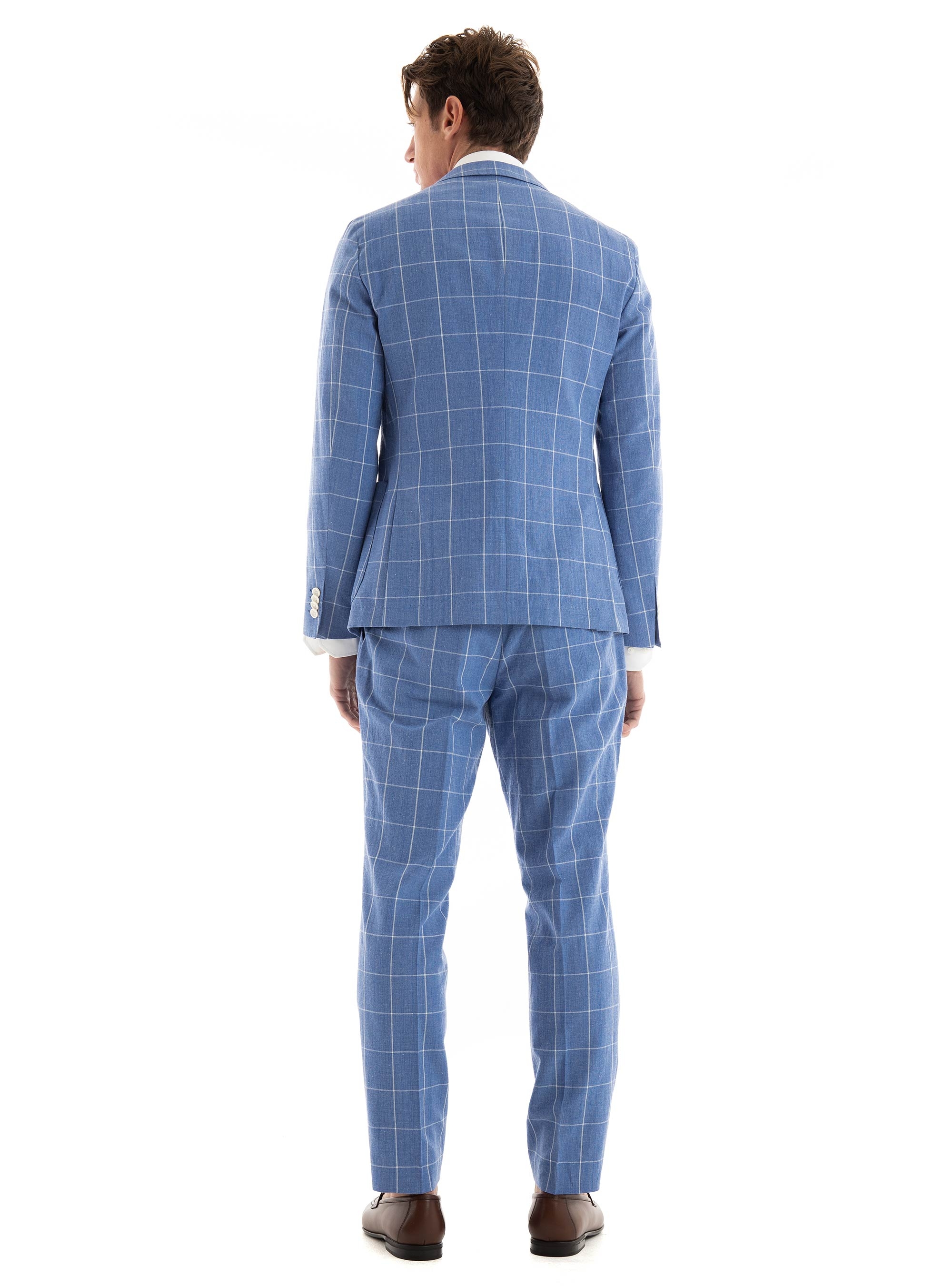 BOSS Slim Fit Suit C-Hanry-2Pcs-242 - Light Blue