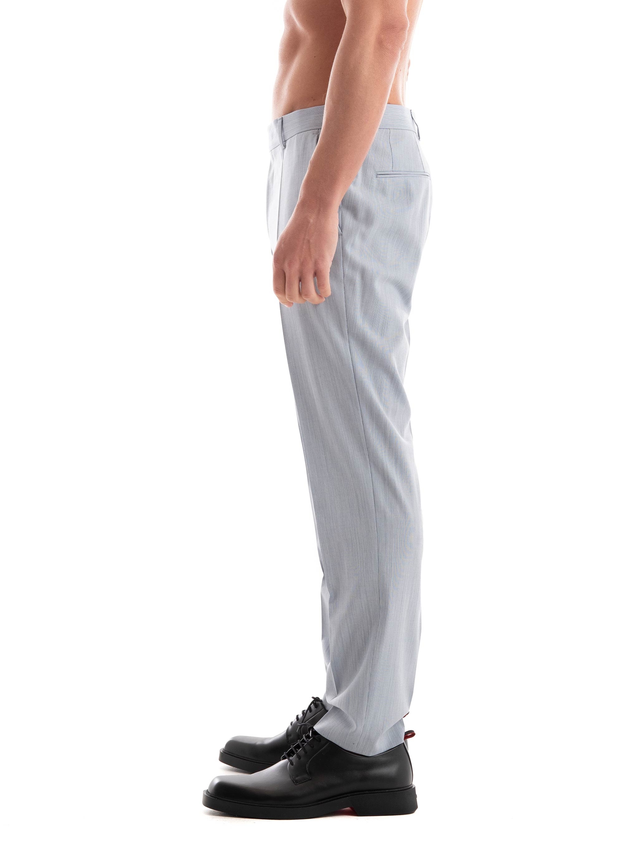 BOSS Slim Fit Pants H-Genius-DTL-242 - Light Blue