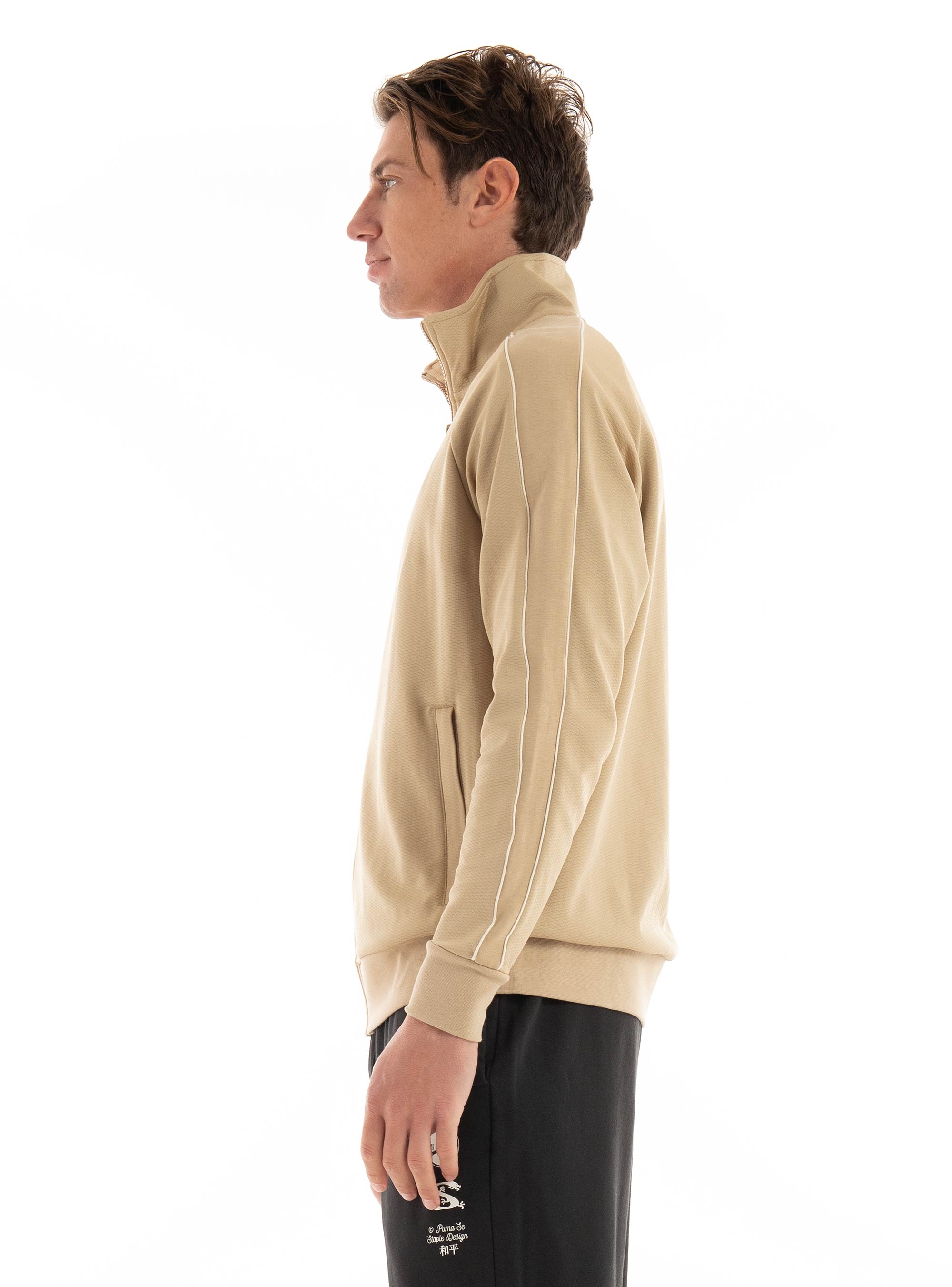 Puma T7 Track Jacket DK - Dark Beige