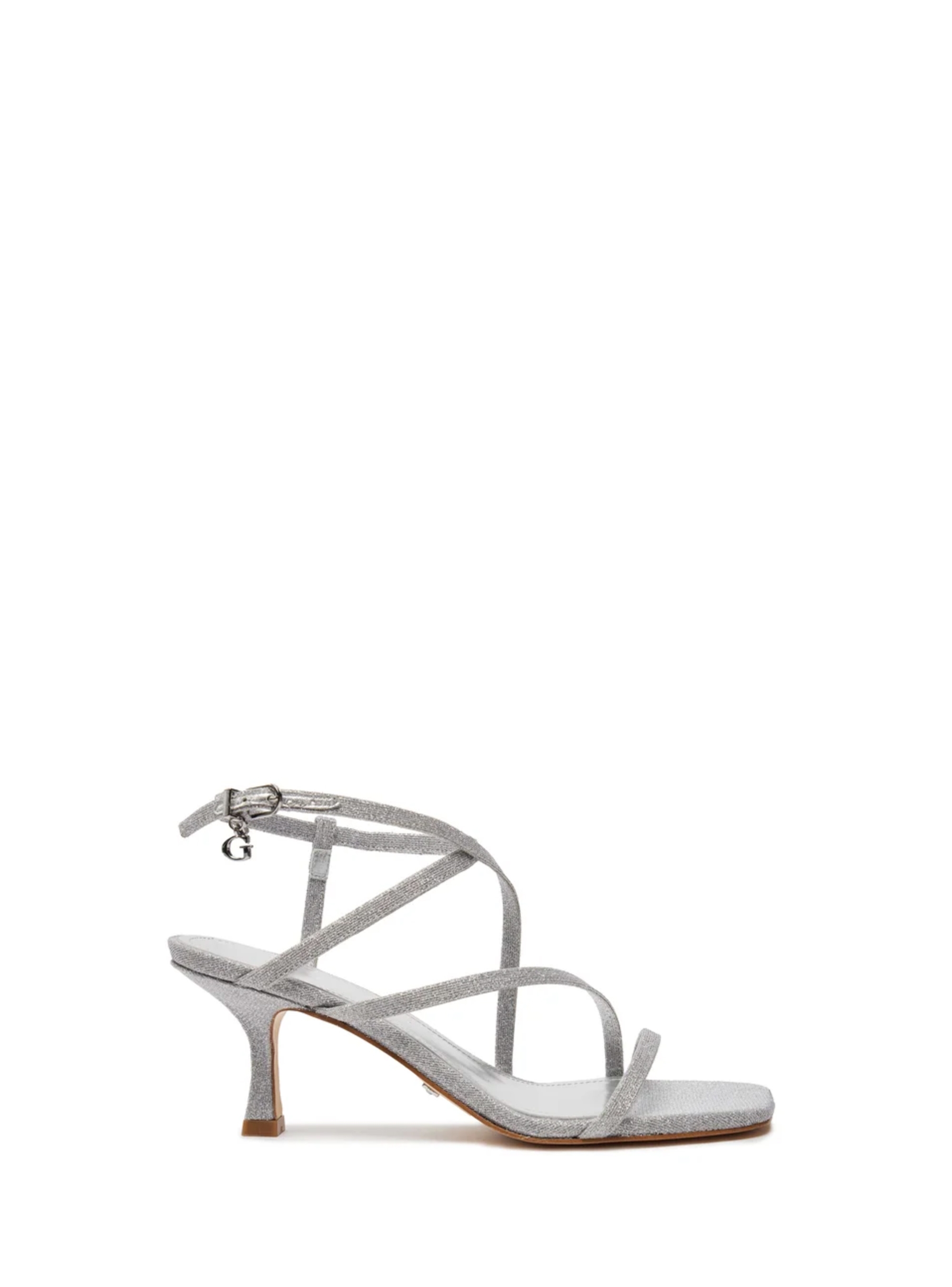 Guess Rimilla2 Heel Sandals - Silver