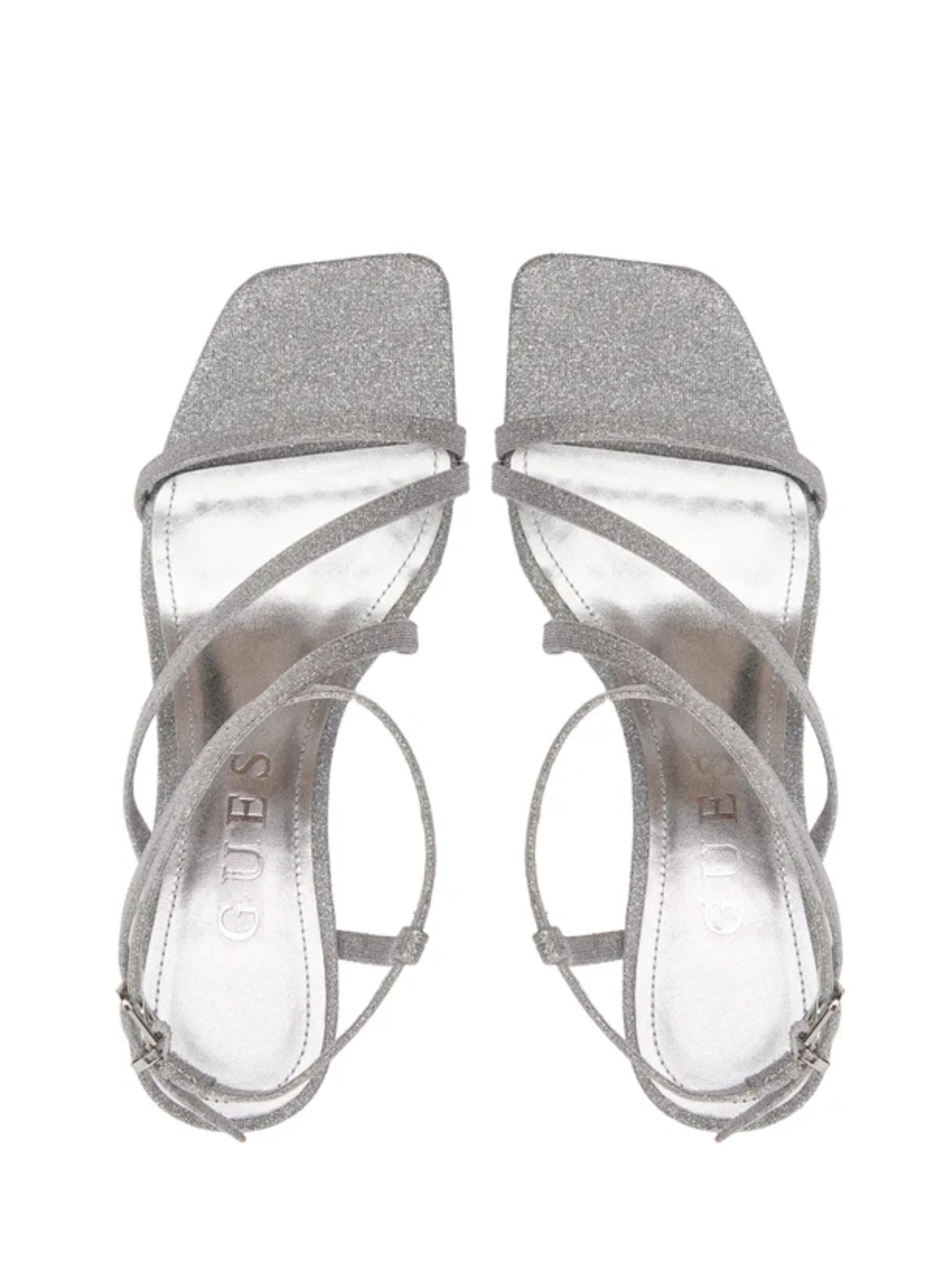 Guess Rimilla2 Heel Sandals - Silver