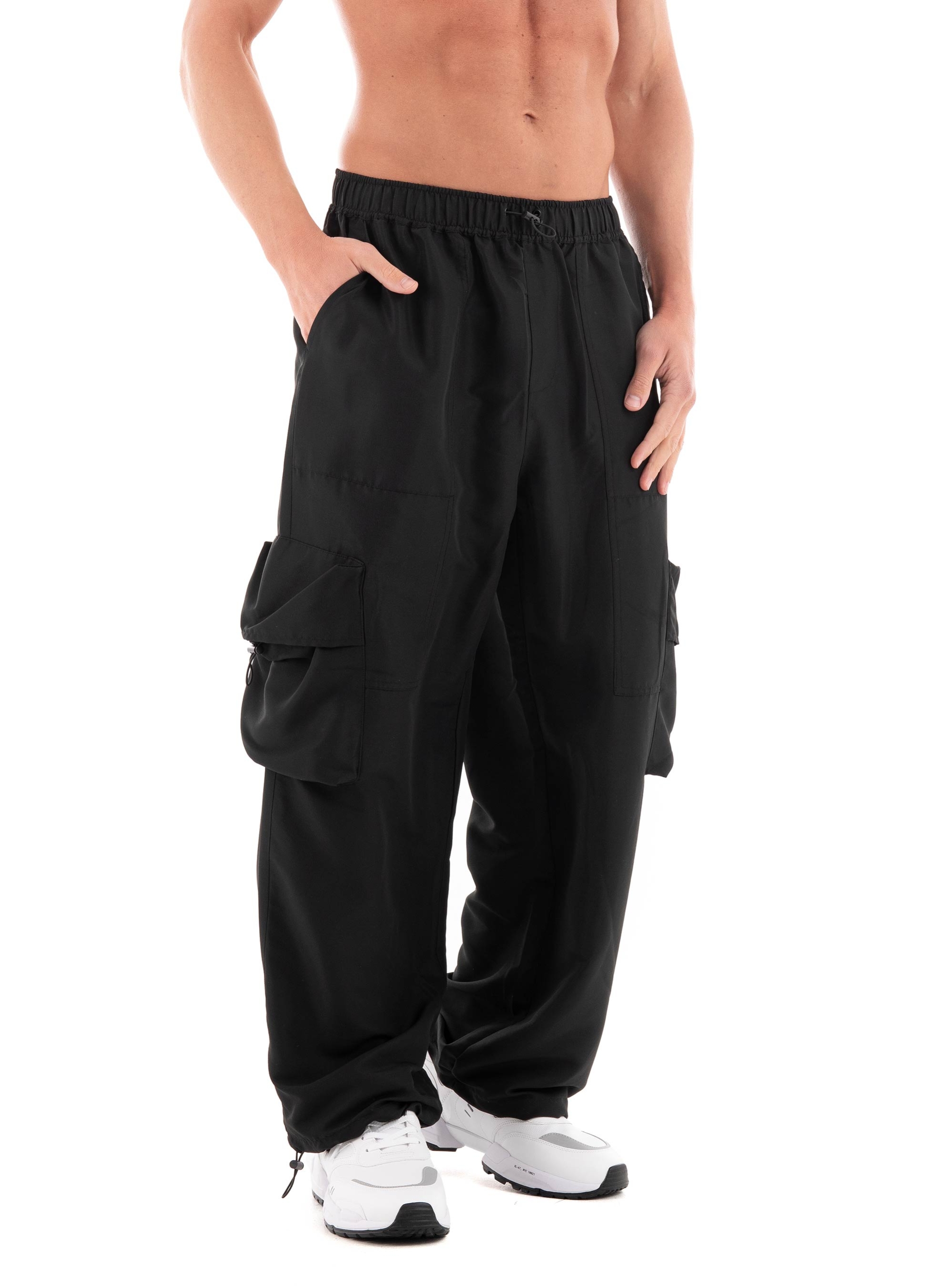 Karl Lagerfeld Jeans Utility Cargo Pants - Black