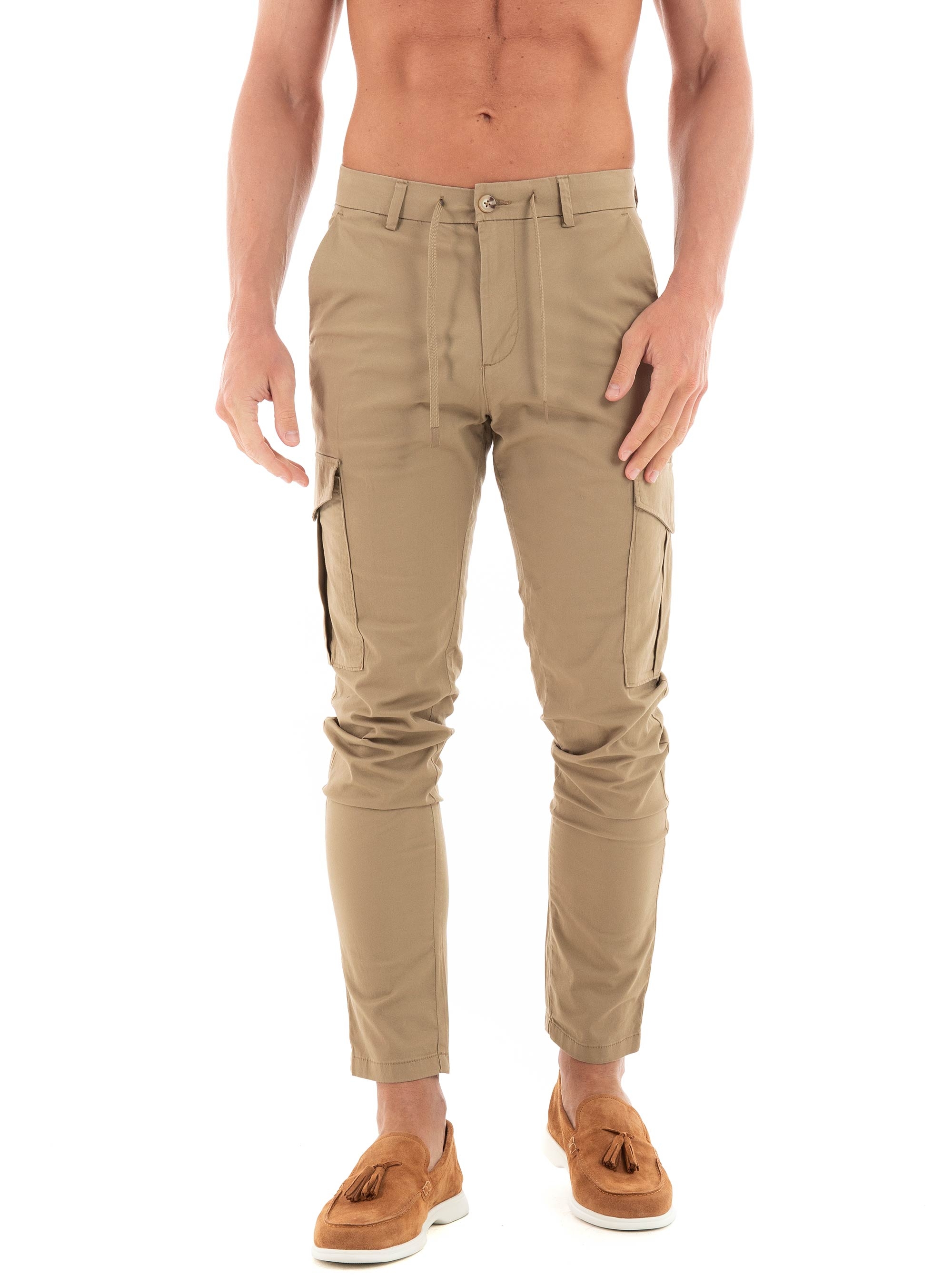 Jack & Jones Tace Summer Cargo Pants - Rust