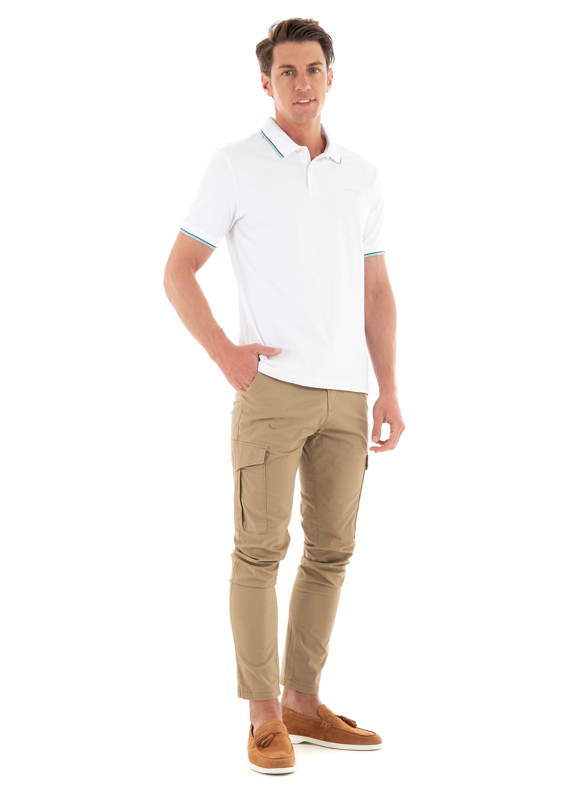 Jack & Jones Tace Summer Cargo Pants - Rust