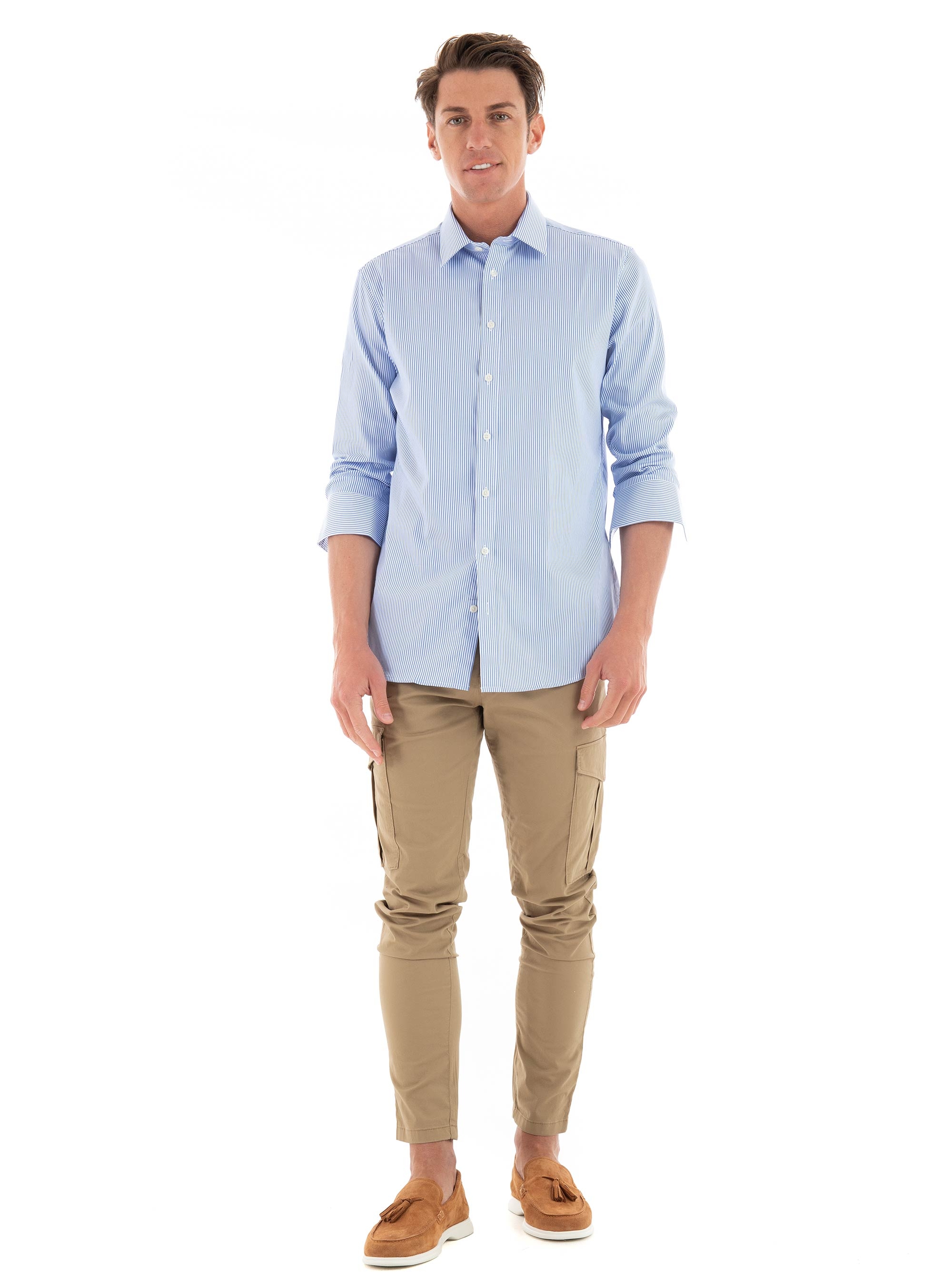 Jack & Jones Tace Summer Cargo Pants - Rust