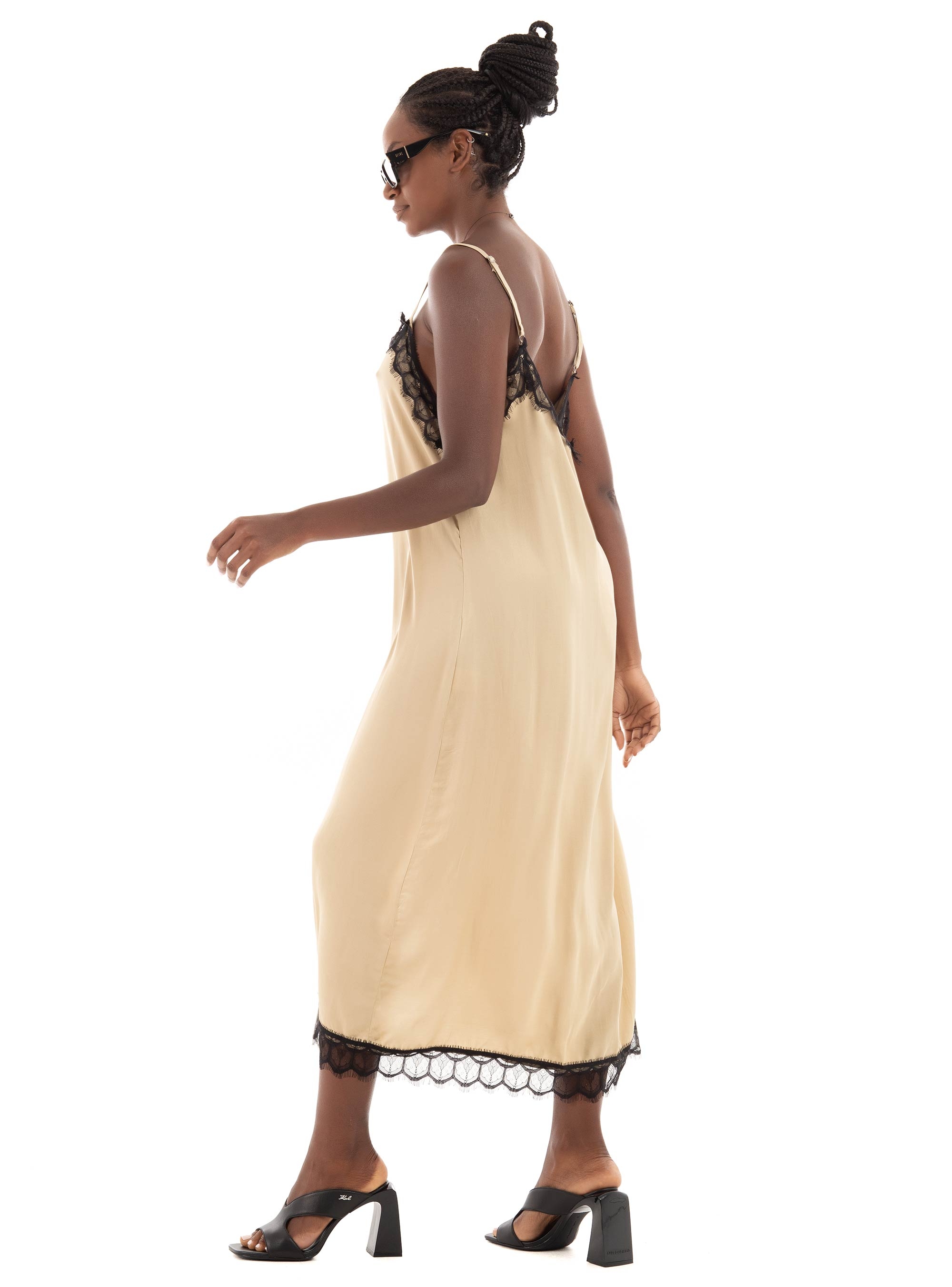 Collectiva Noir Goa Dress - Beige