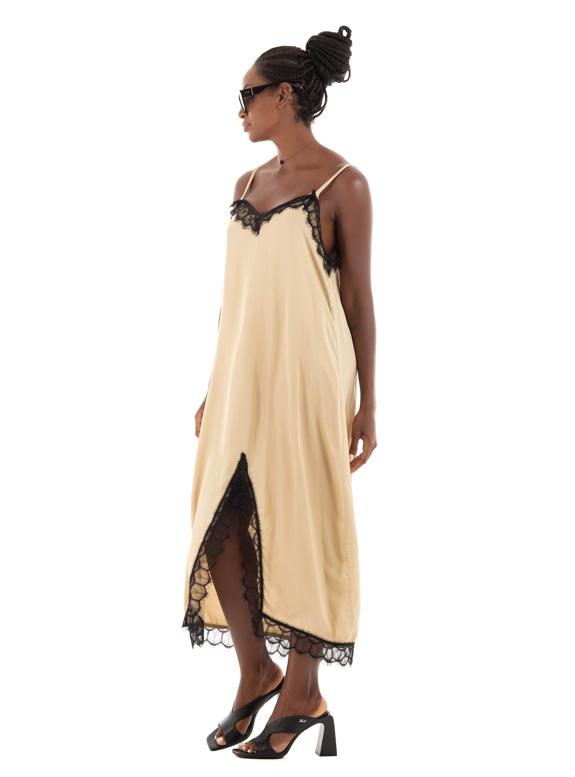 Collectiva Noir Goa Dress - Beige