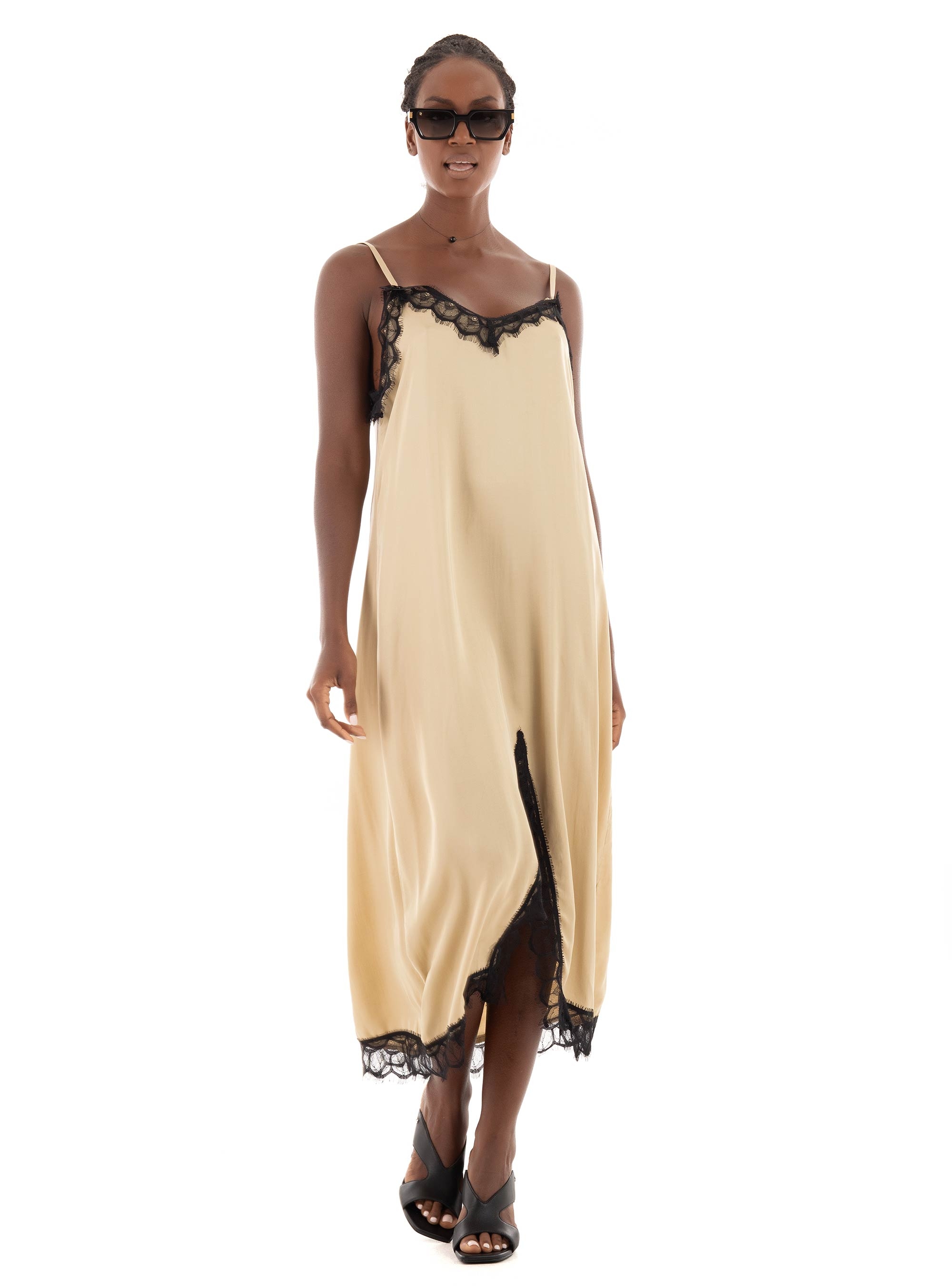 Collectiva Noir Goa Dress - Beige