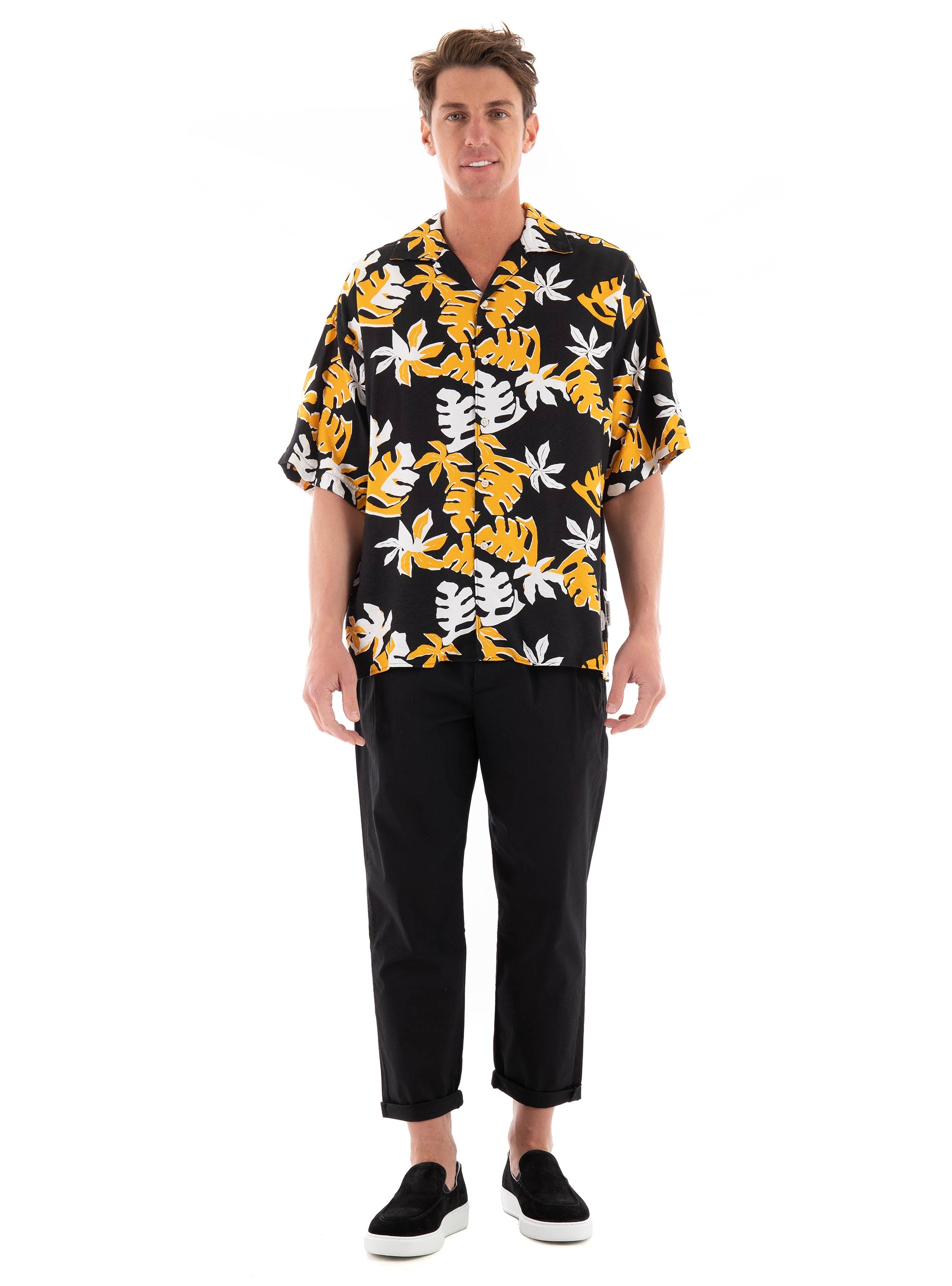 Jack & Jones Easter Marshall Shirt - Black