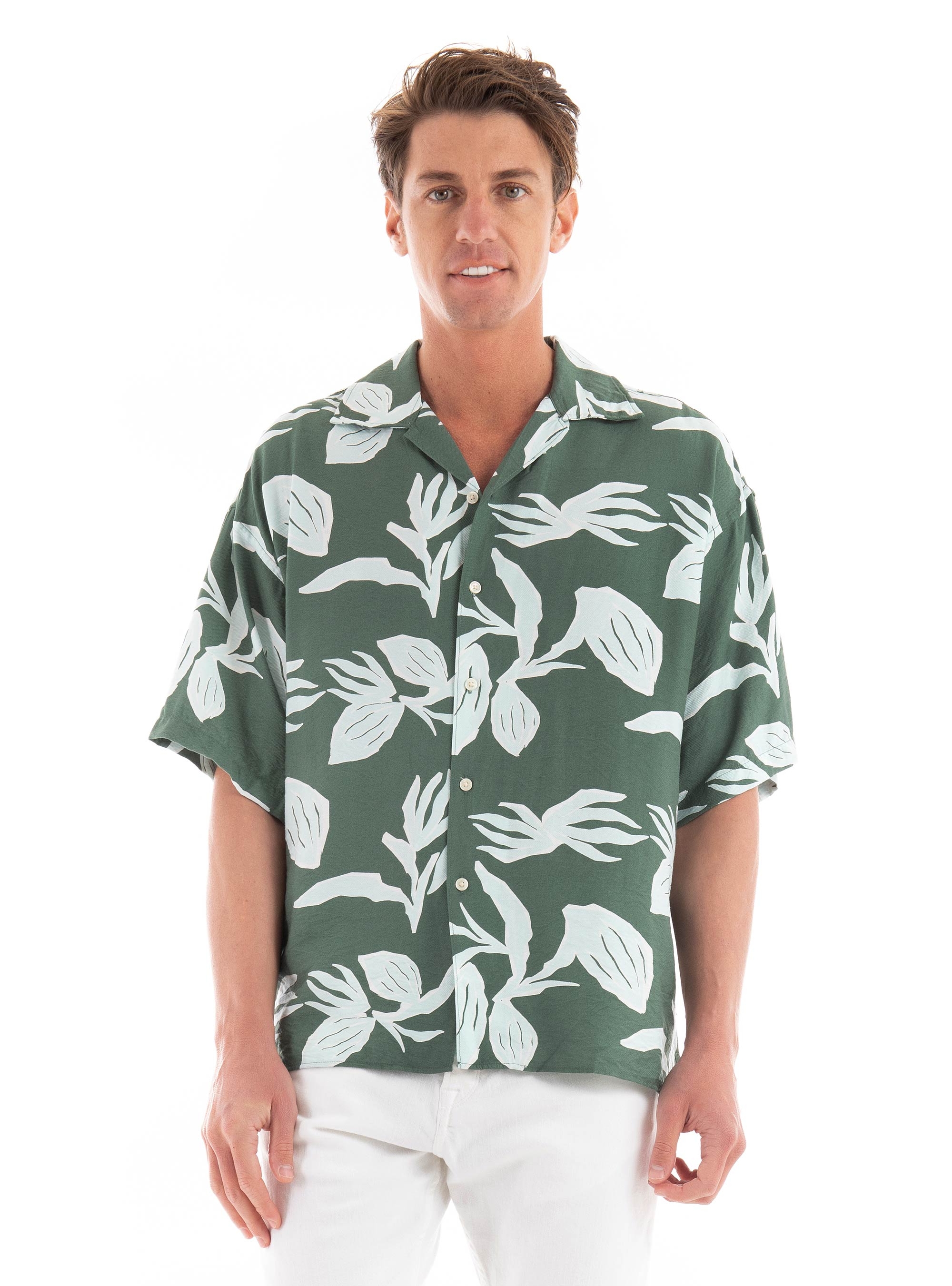 Jack & Jones Easter Marshall Shirt - Olive 