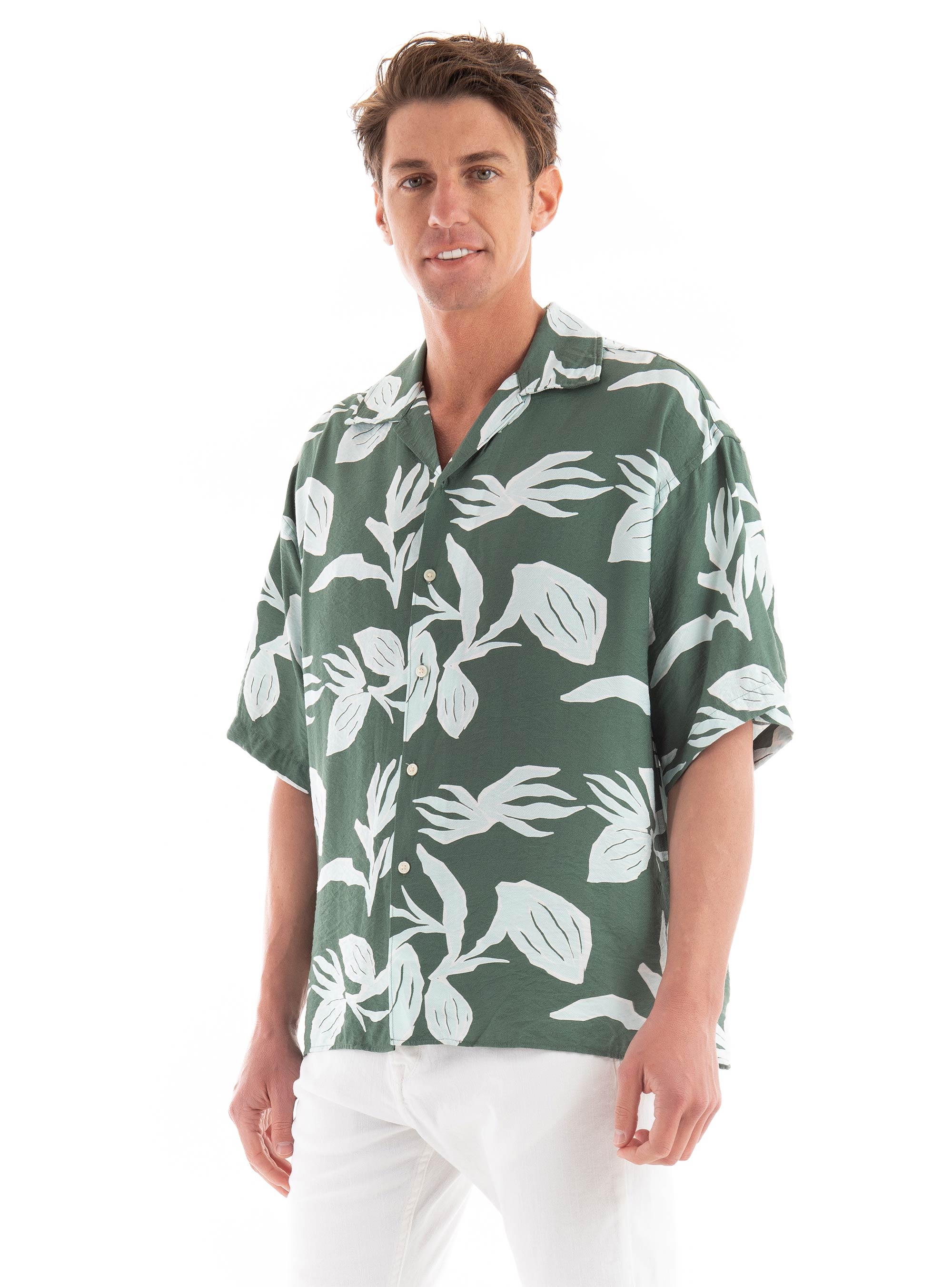 Jack & Jones Easter Marshall Shirt - Olive 