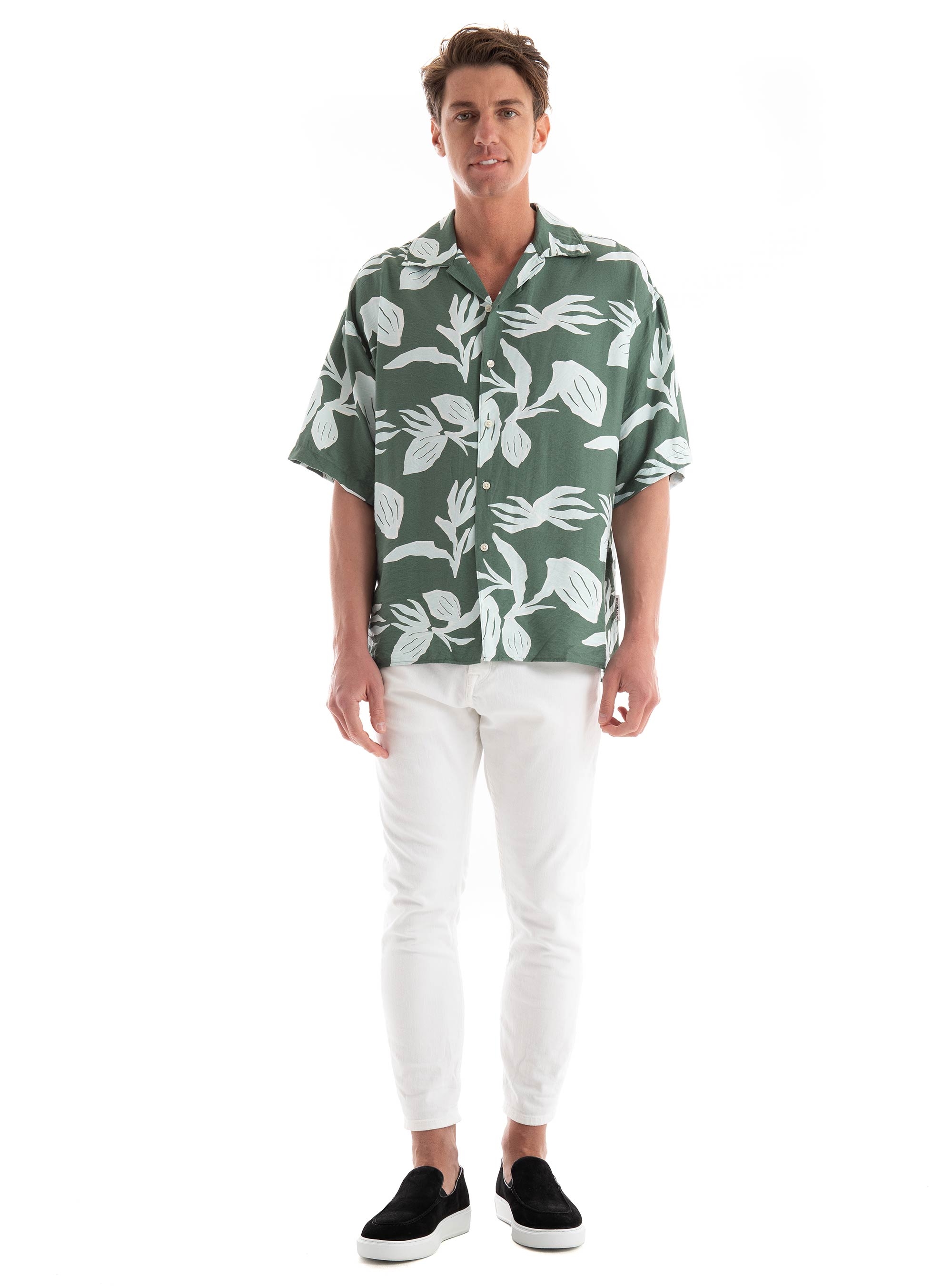 Jack & Jones Easter Marshall Shirt - Olive 