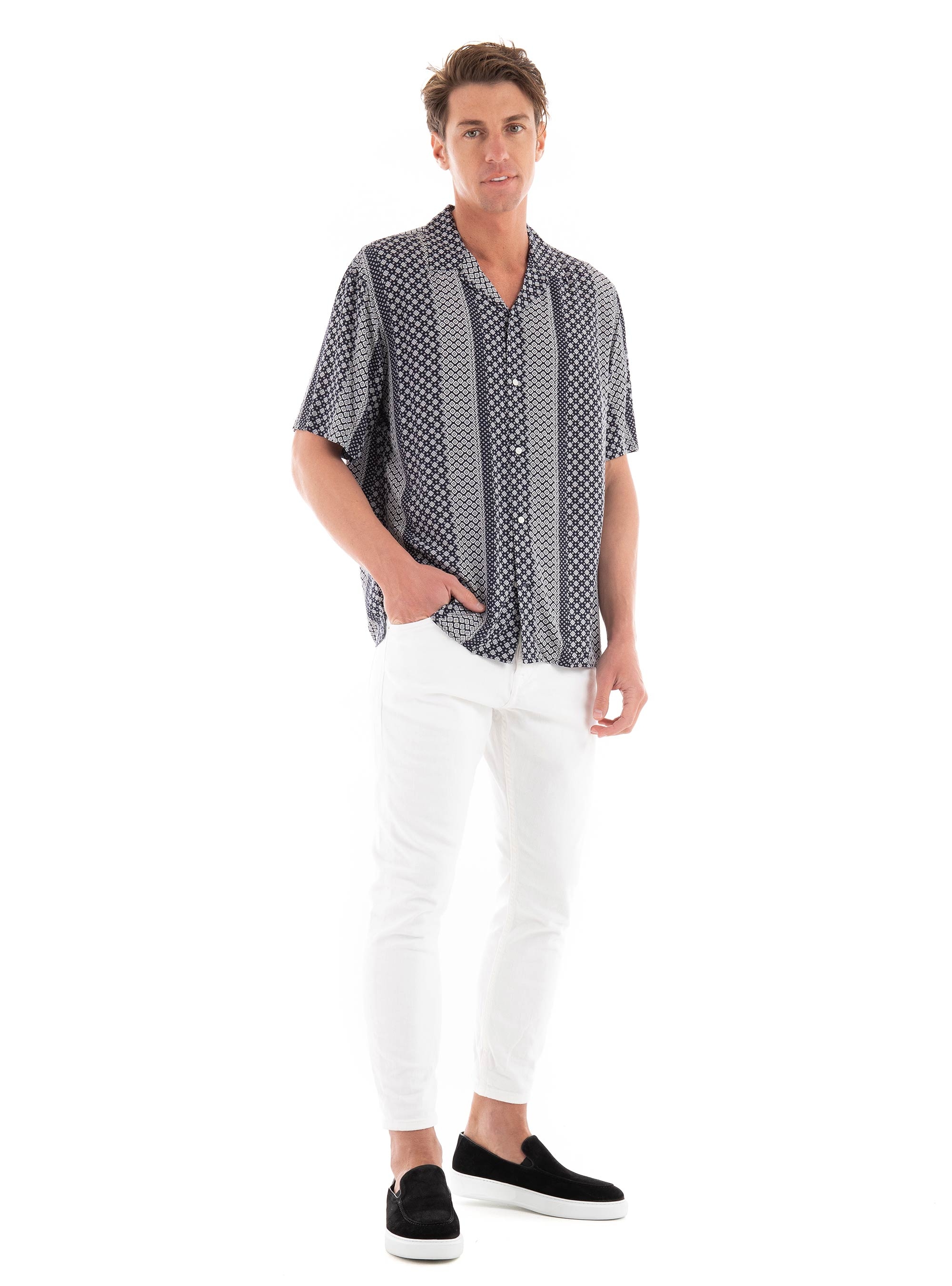 Selected Relax-Vero Shirt - Dark Blue