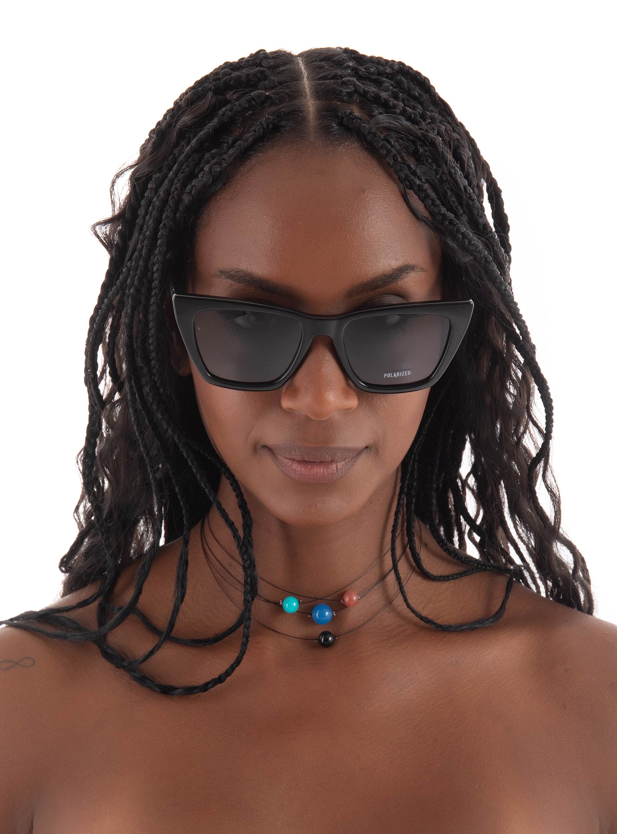 Quay Australia Call The Shots Sunglasses - Black