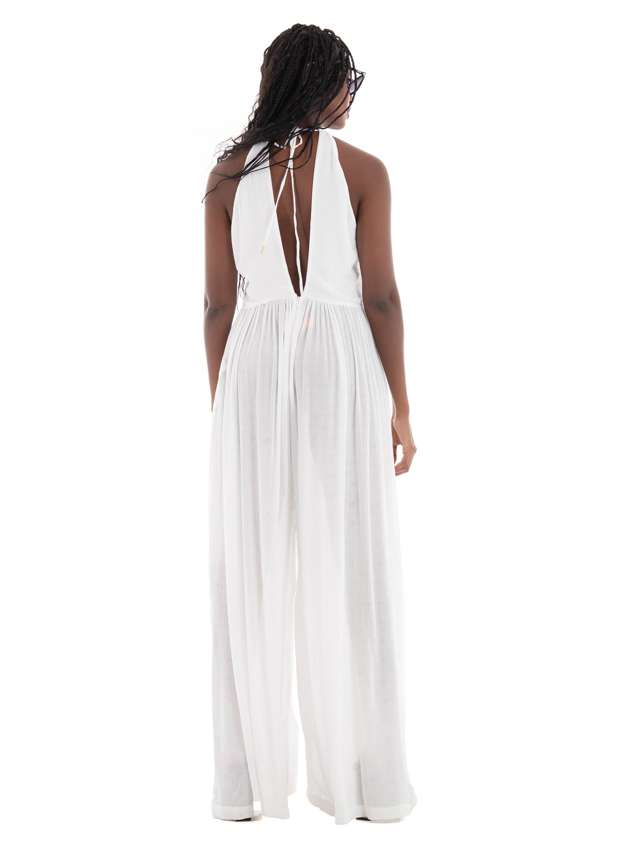 Superdry D3 Ovin Vintage Jumpsuit - Off White