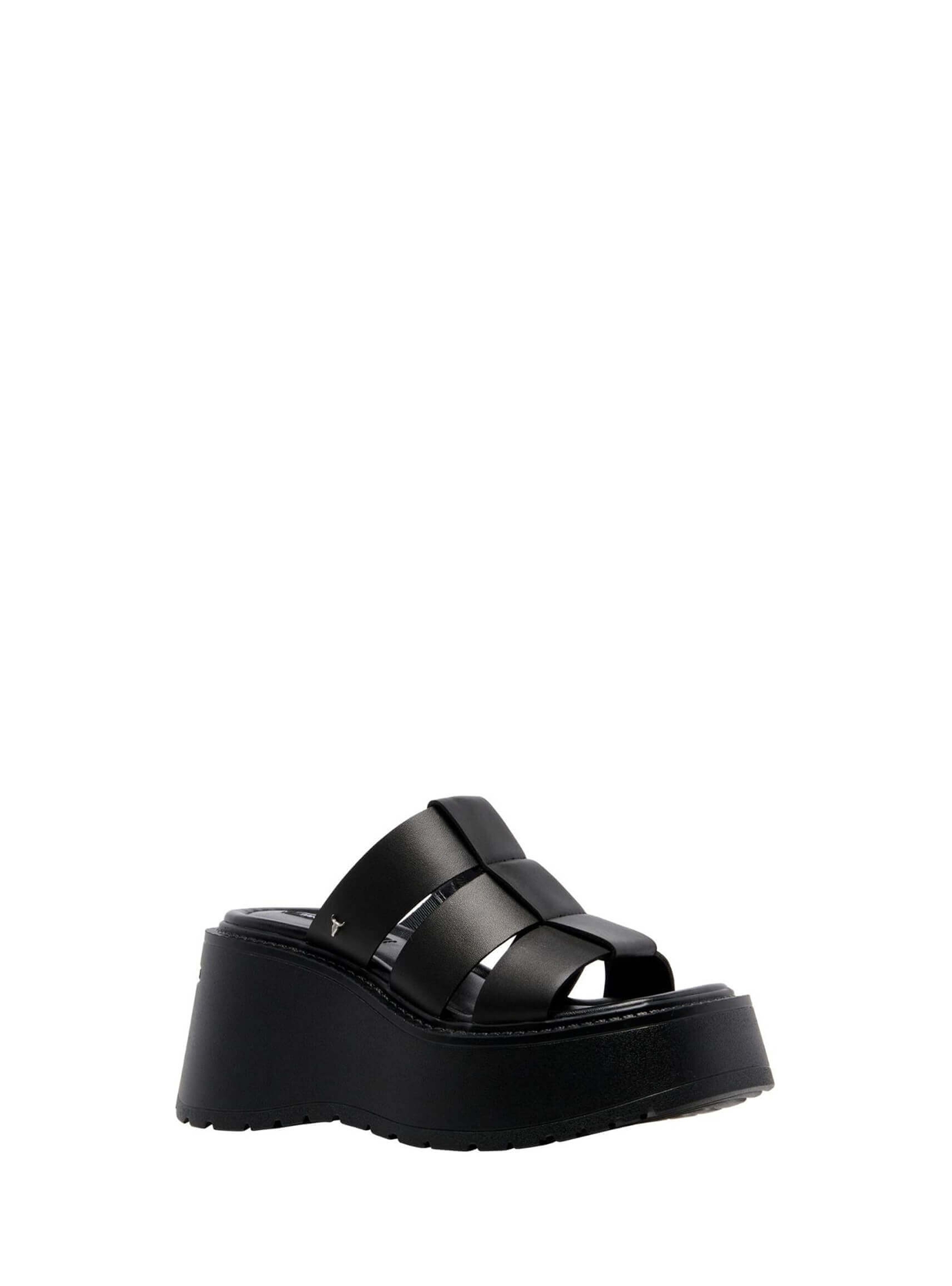 Windsor Smith Capricorn Platforms Sandals - Black