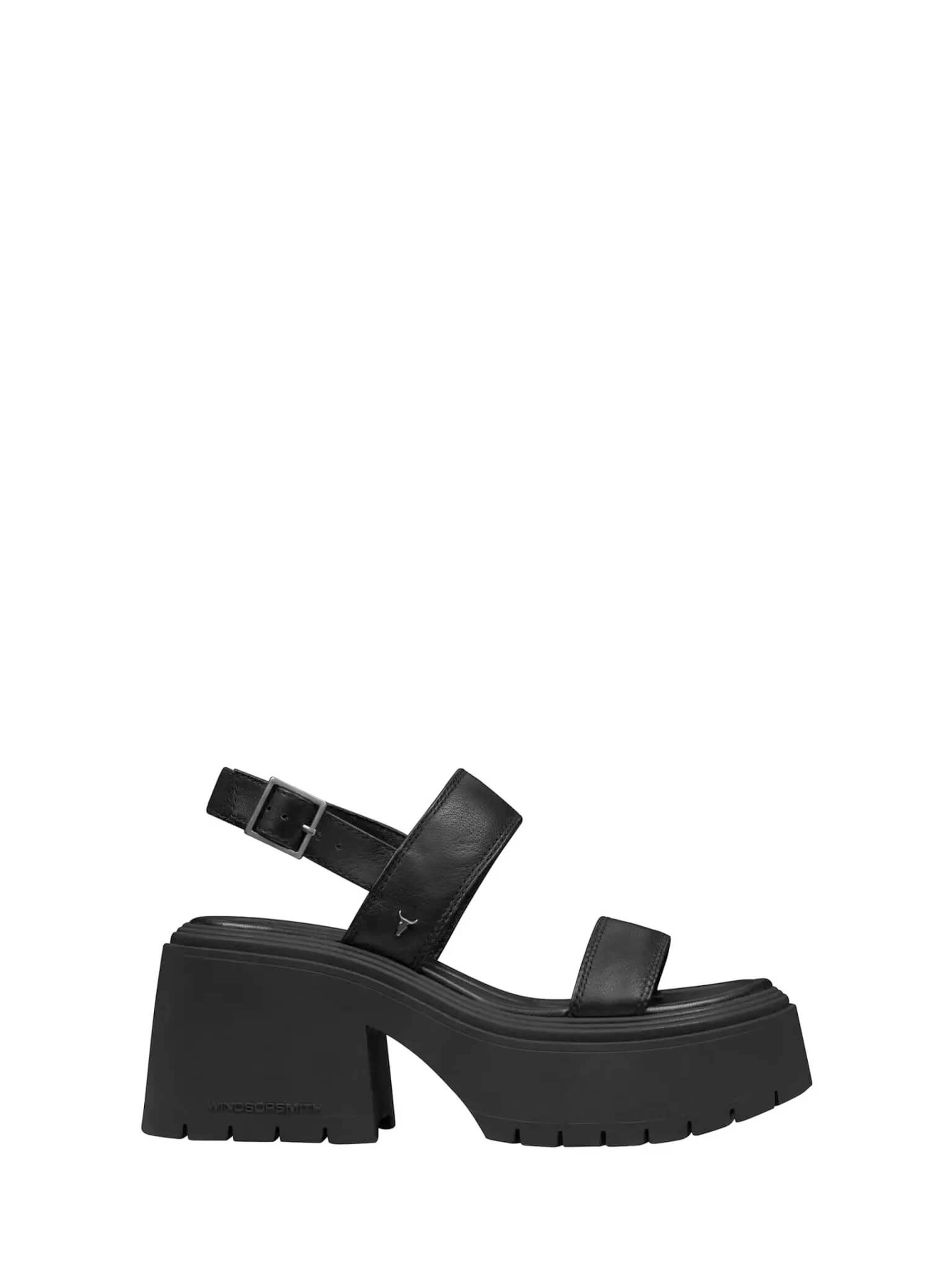 Windsor Smith Cosmos Le Platforms Sandals - Black