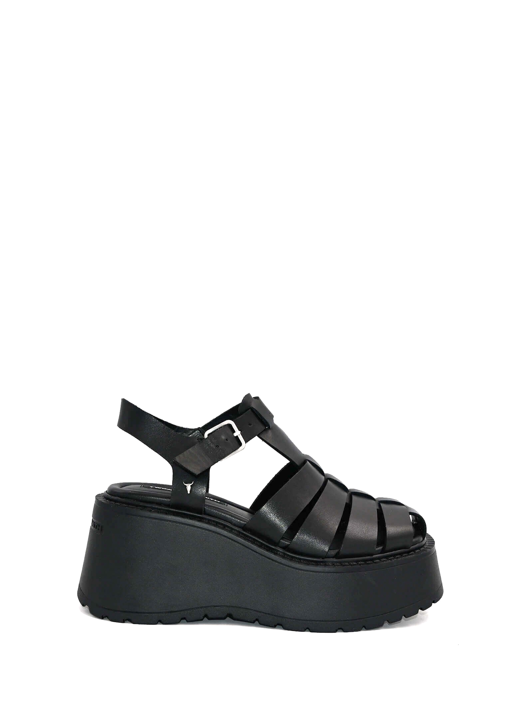 Windsor Smith Crush Sandals - Black