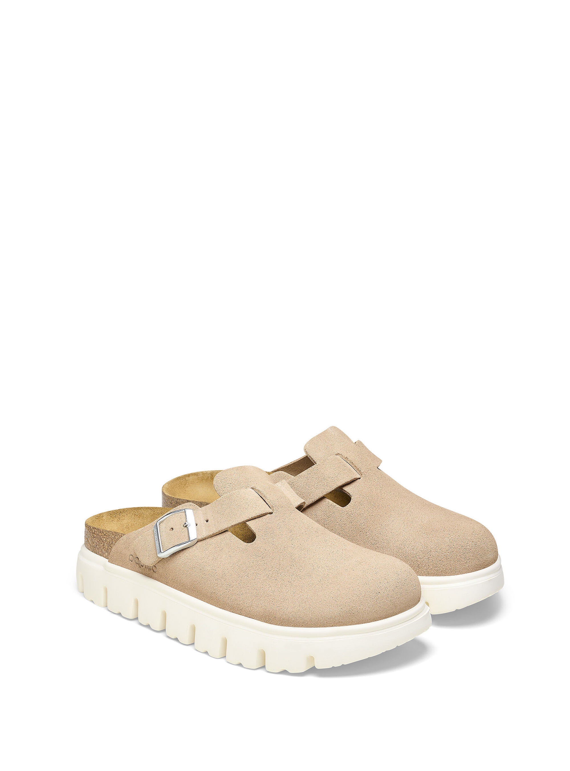 Birkenstock X Papillio Boston Chunky Narrow Fit Sandals - Light Beige