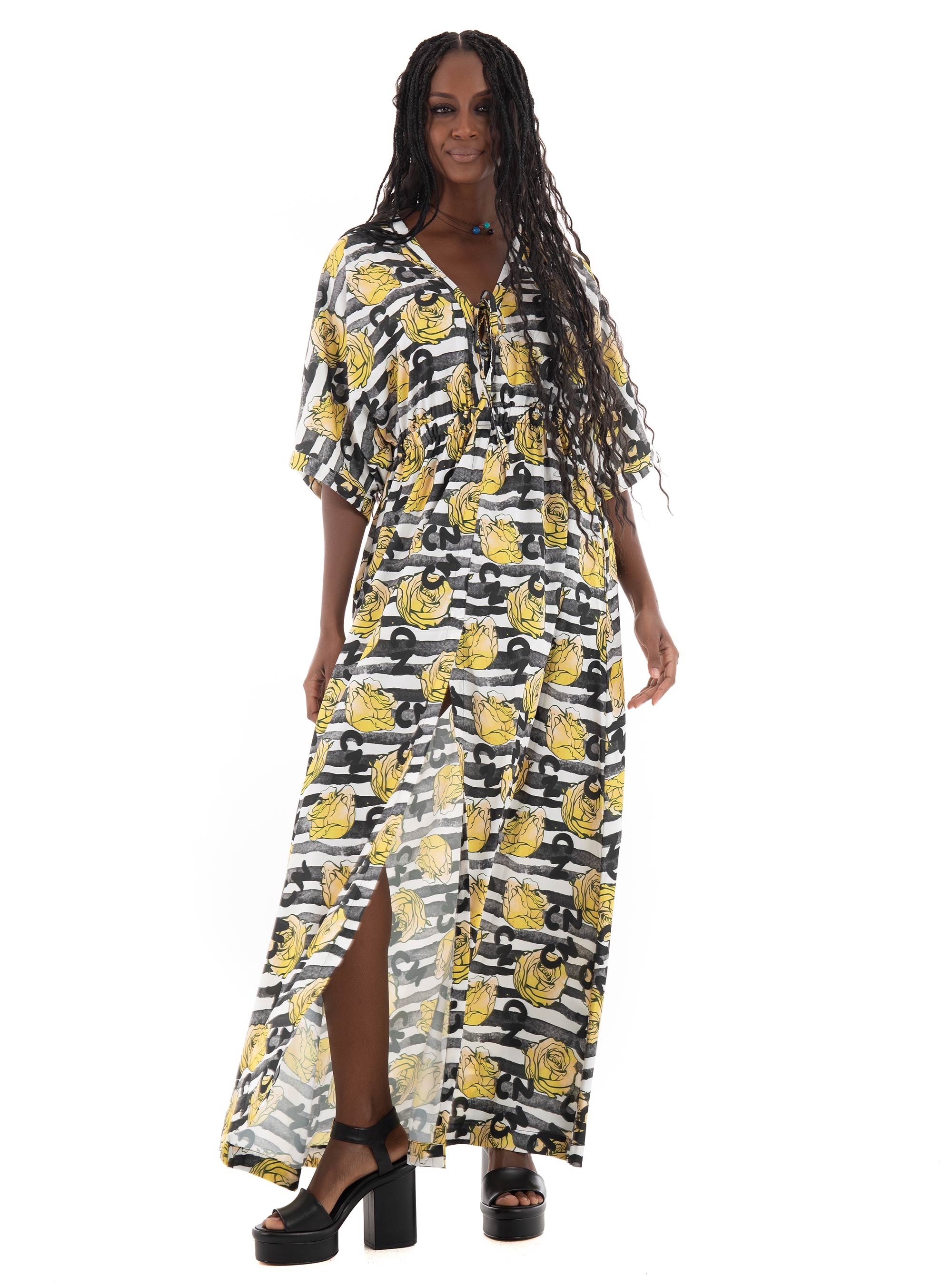 Collectiva Noir Nera Dress - Multi Colors