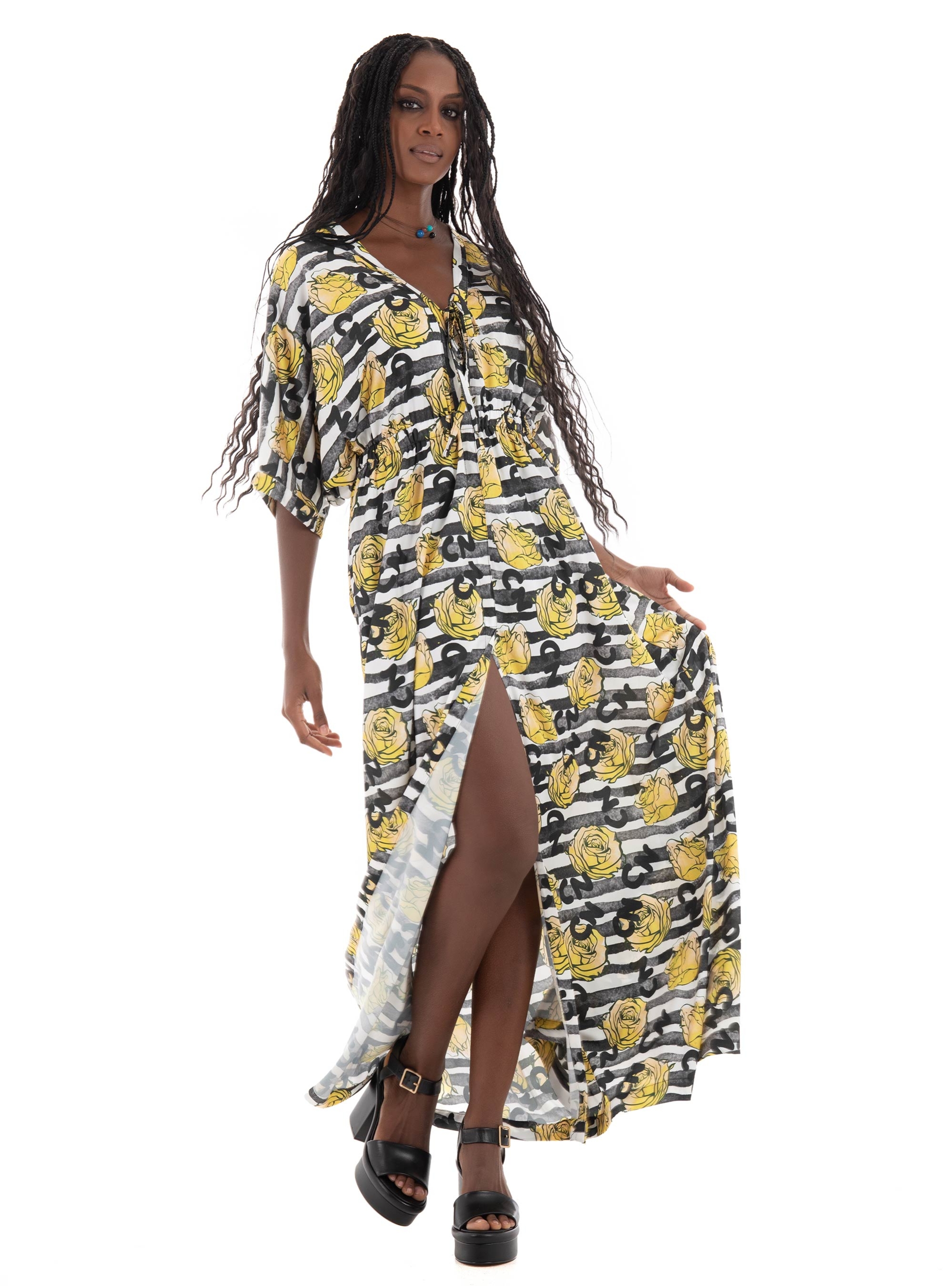 Collectiva Noir Nera Dress - Multi Colors