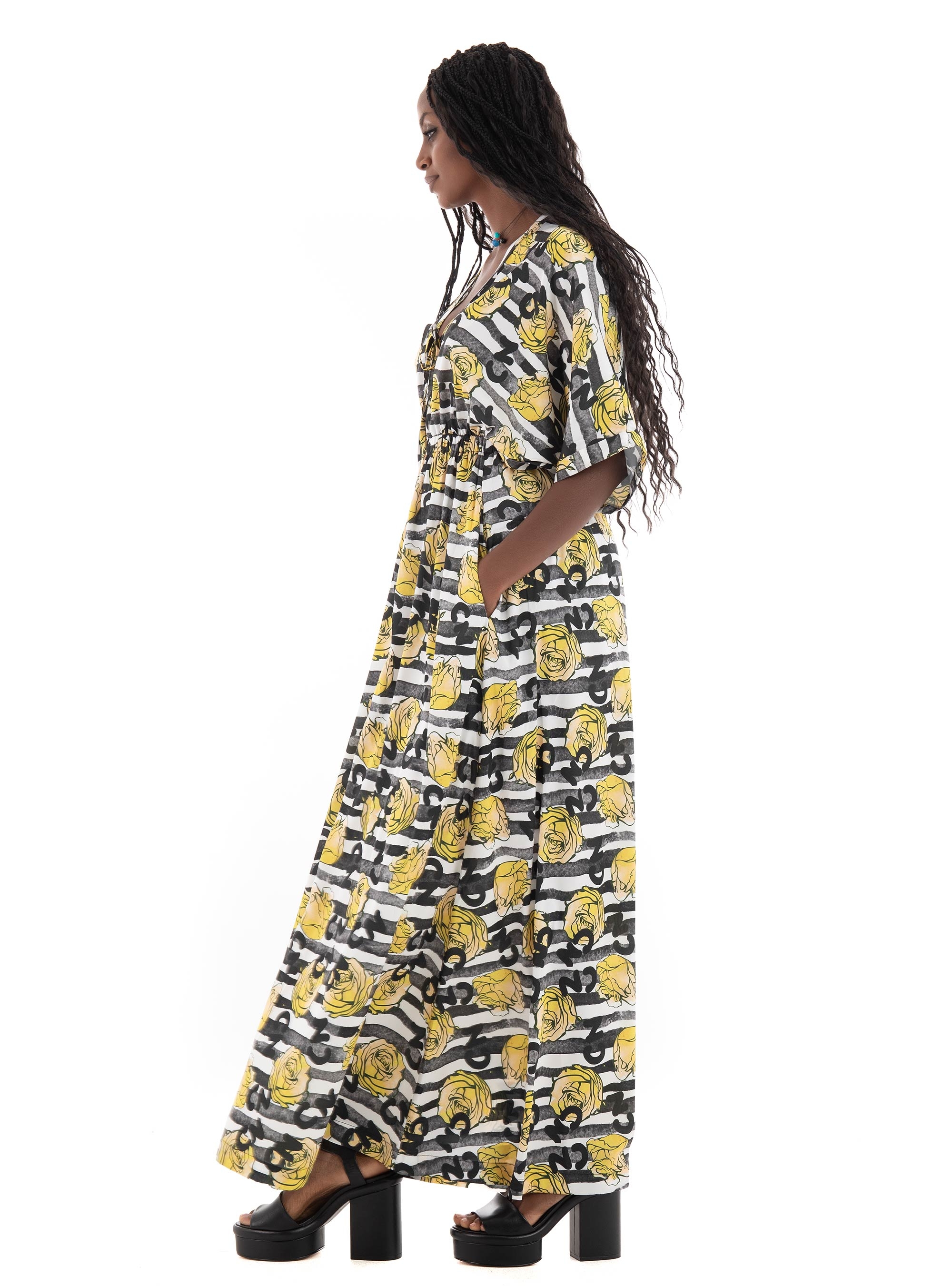 Collectiva Noir Nera Dress - Multi Colors