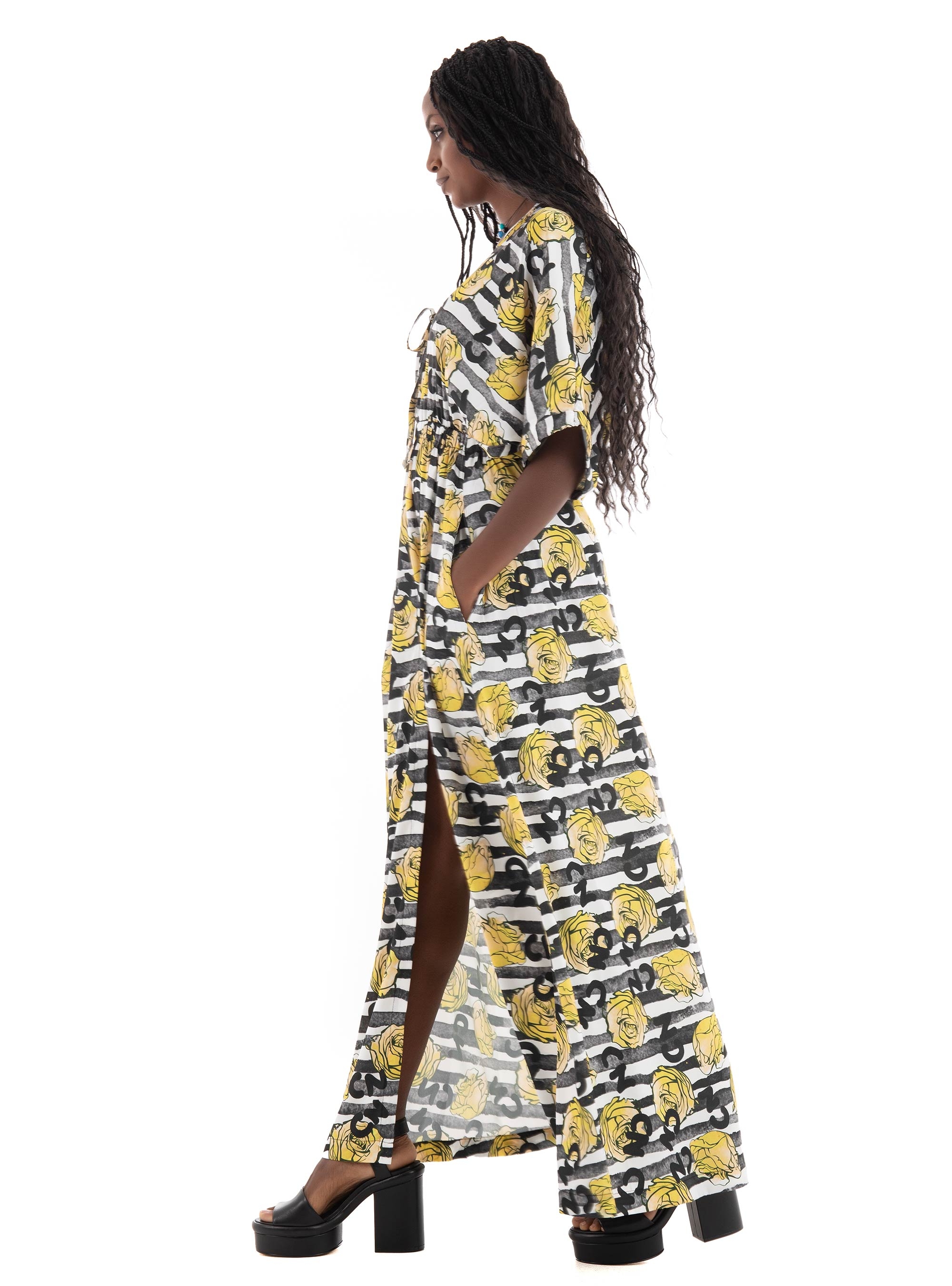 Collectiva Noir Nera Dress - Multi Colors