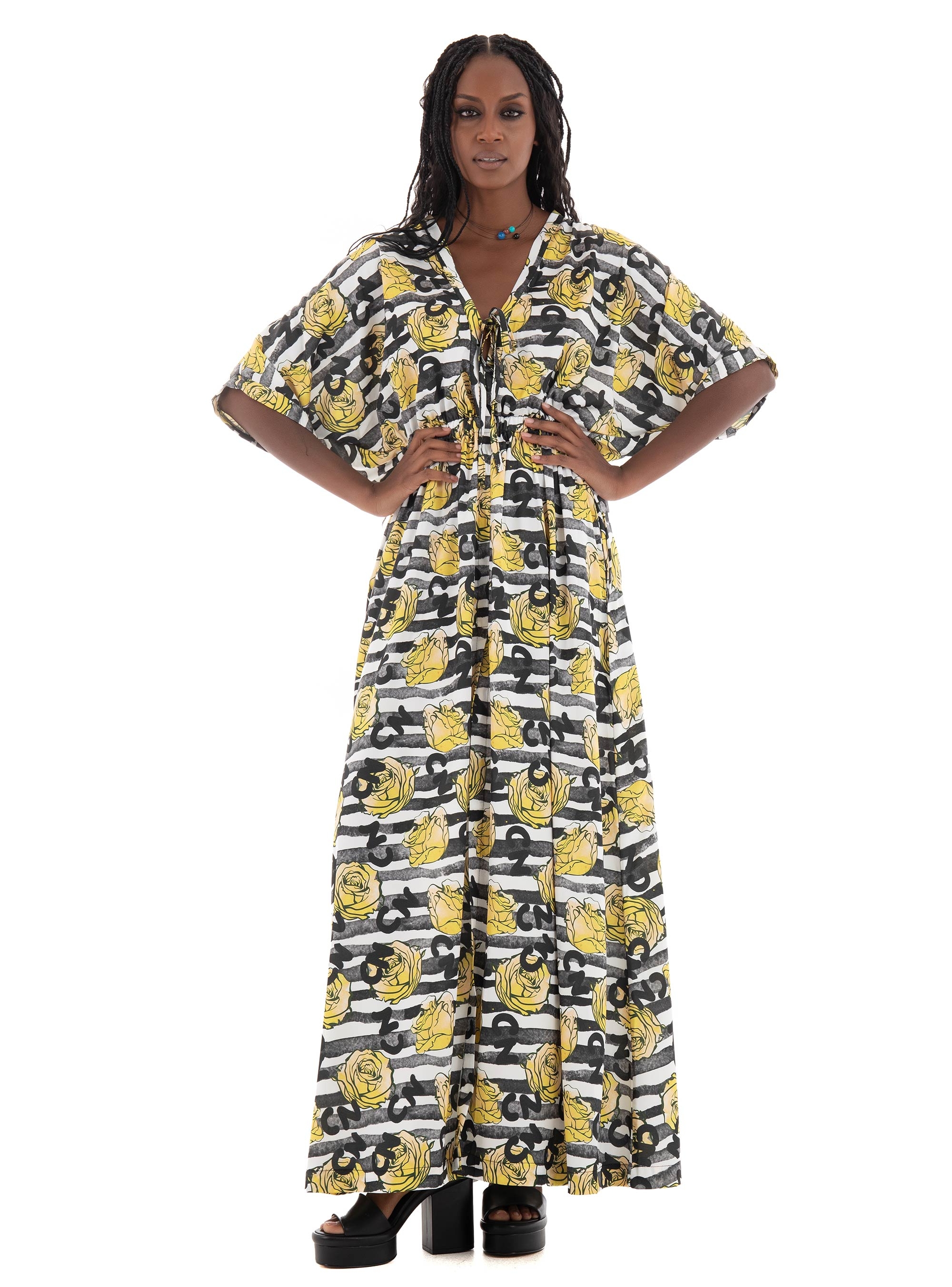 Collectiva Noir Nera Dress - Multi Colors