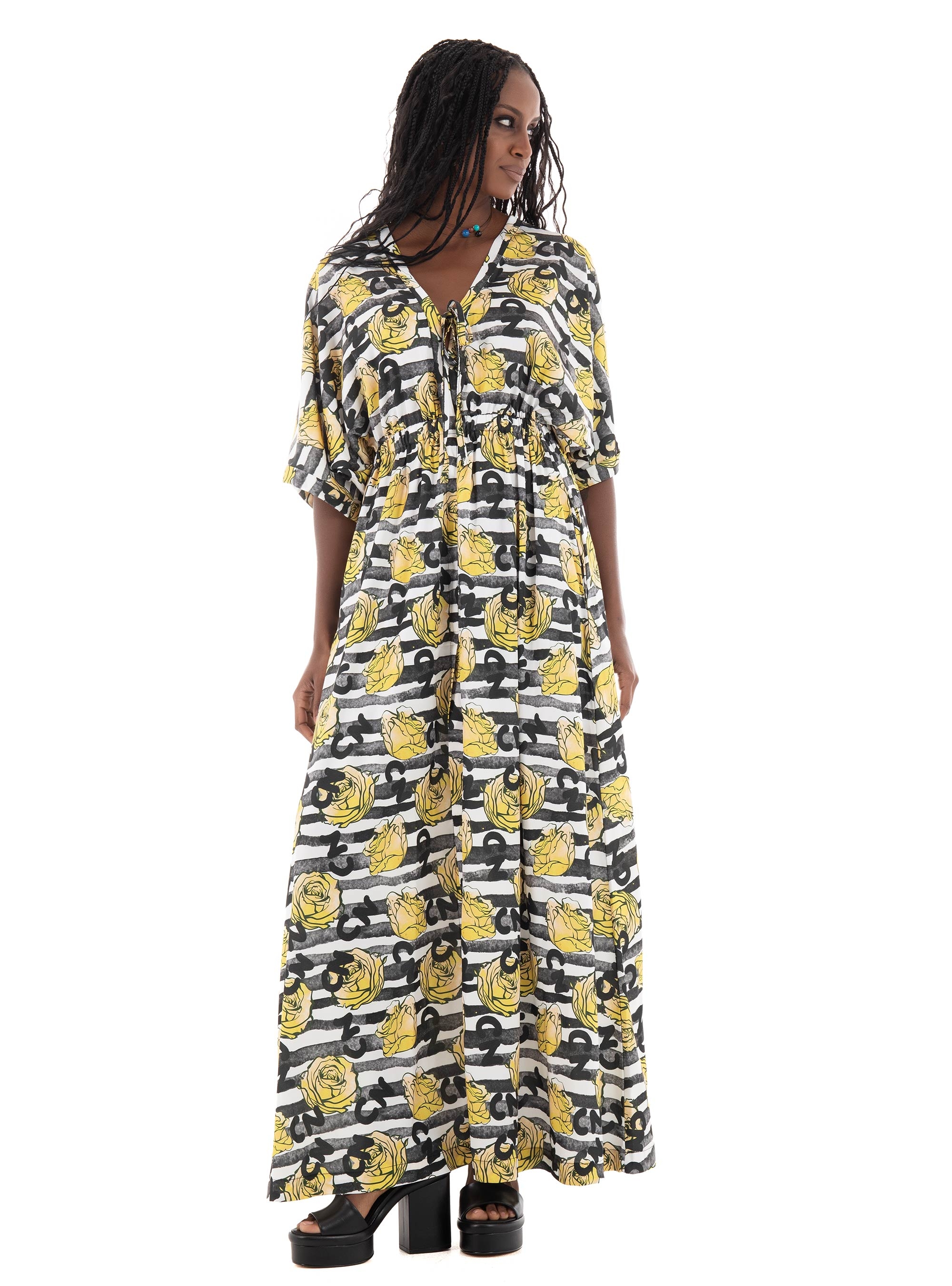 Collectiva Noir Nera Dress - Multi Colors