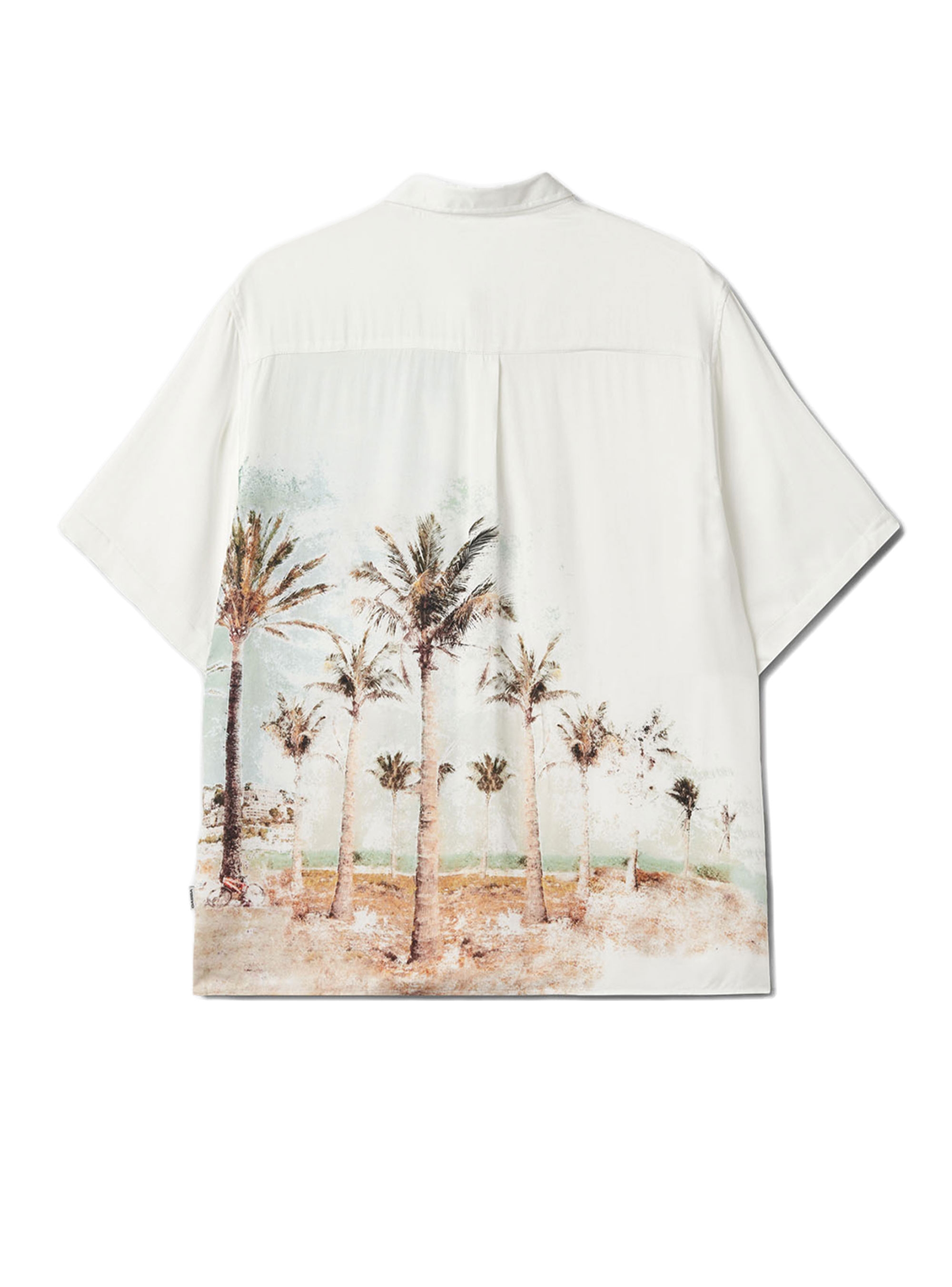 Gabba Diego Palms Resort Shirt - White