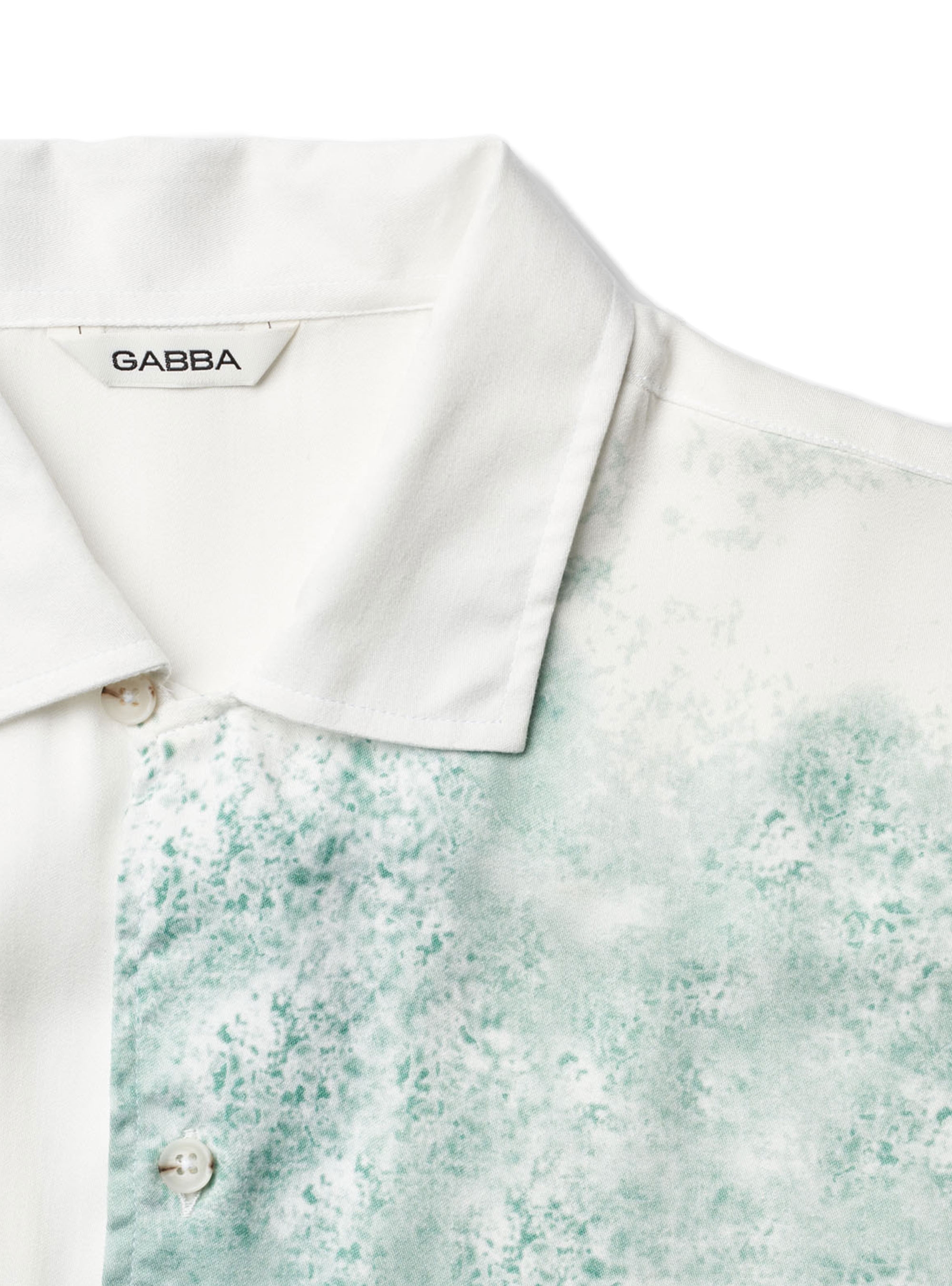 Gabba Diego Palms Resort Shirt - White