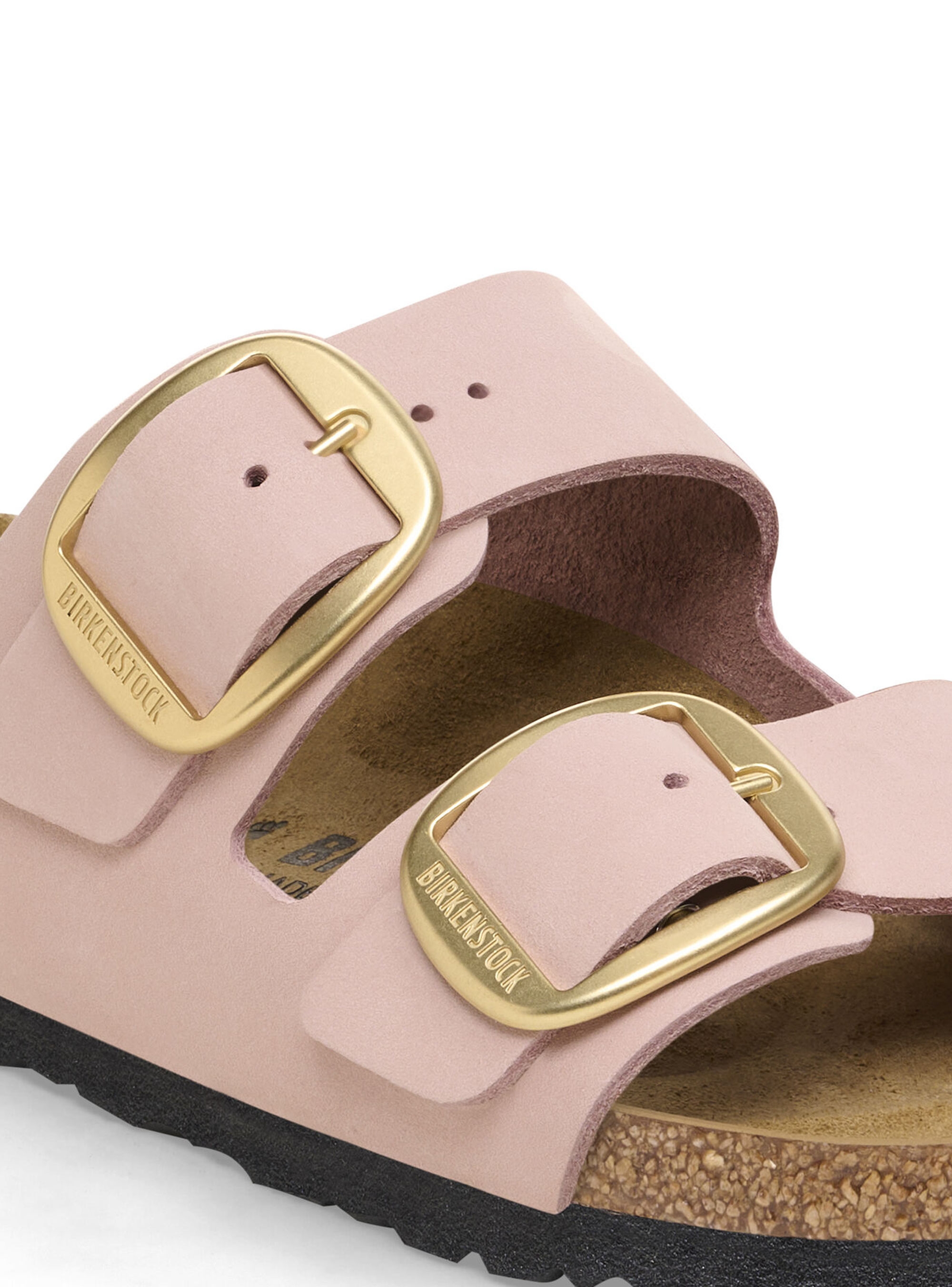 Birkenstock Arizona Big Buckle Narrow Fit Sandals - Light Pink