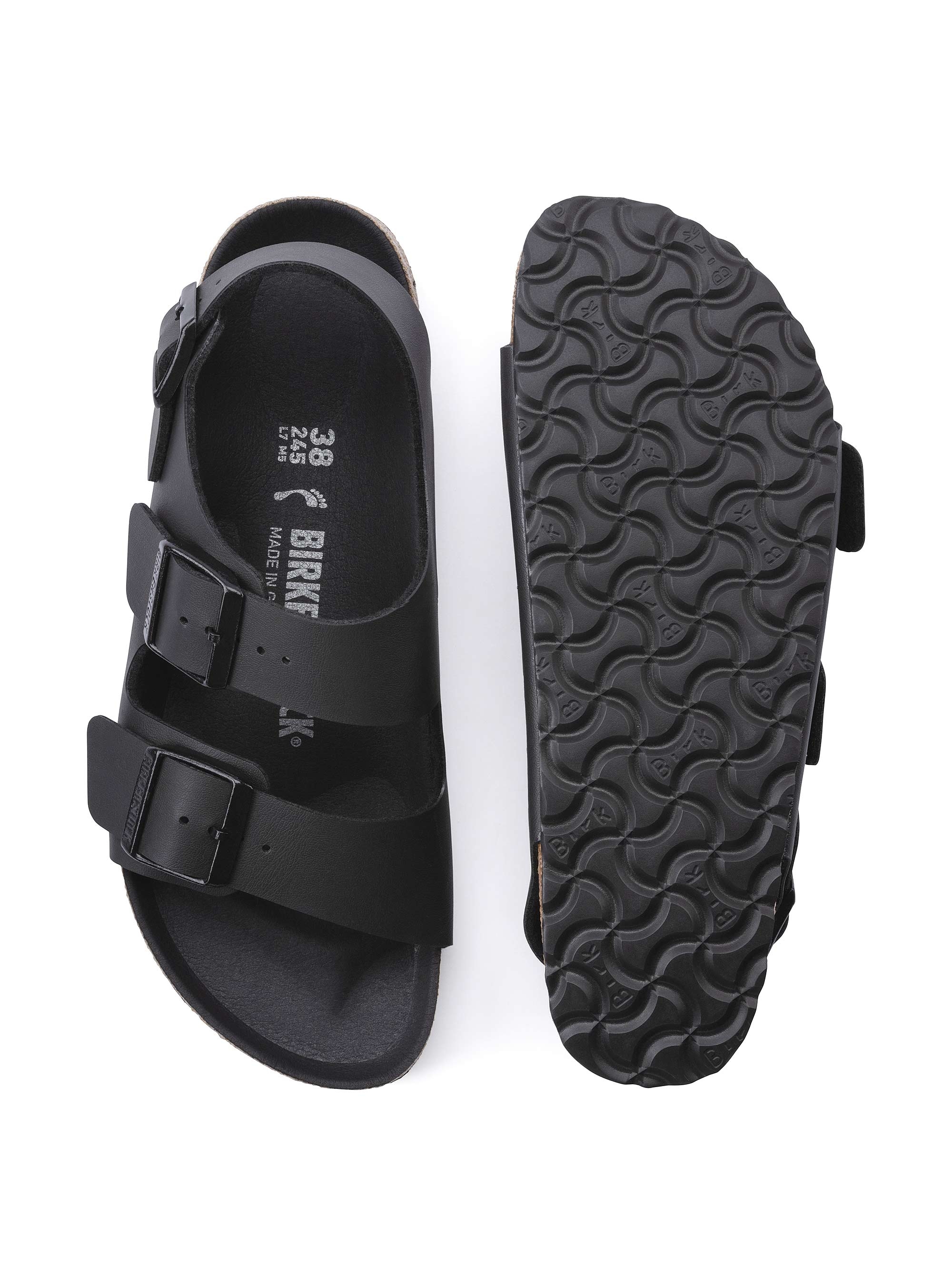 Birkenstock Milano Bf Narrow Fit Sandals - Black