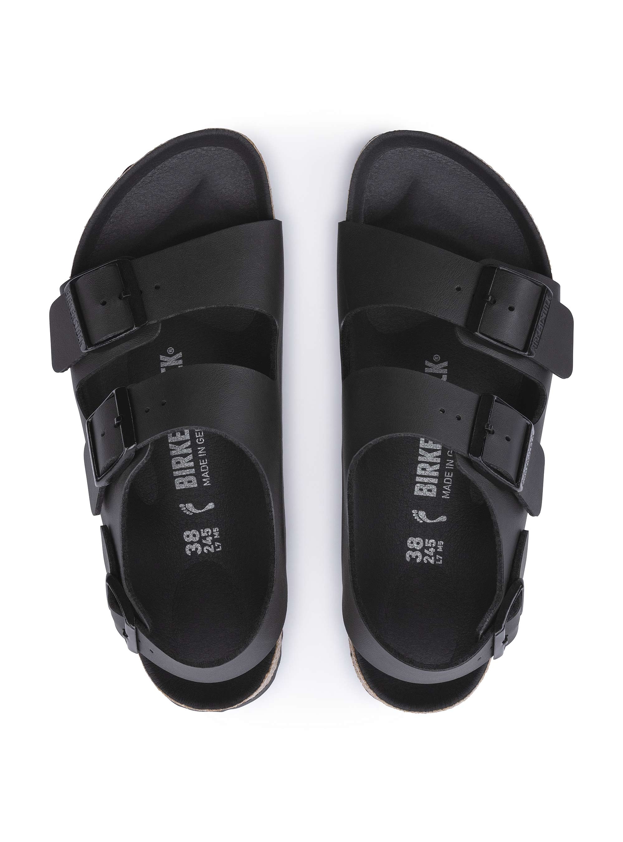 Birkenstock Milano Bf Narrow Fit Sandals - Black