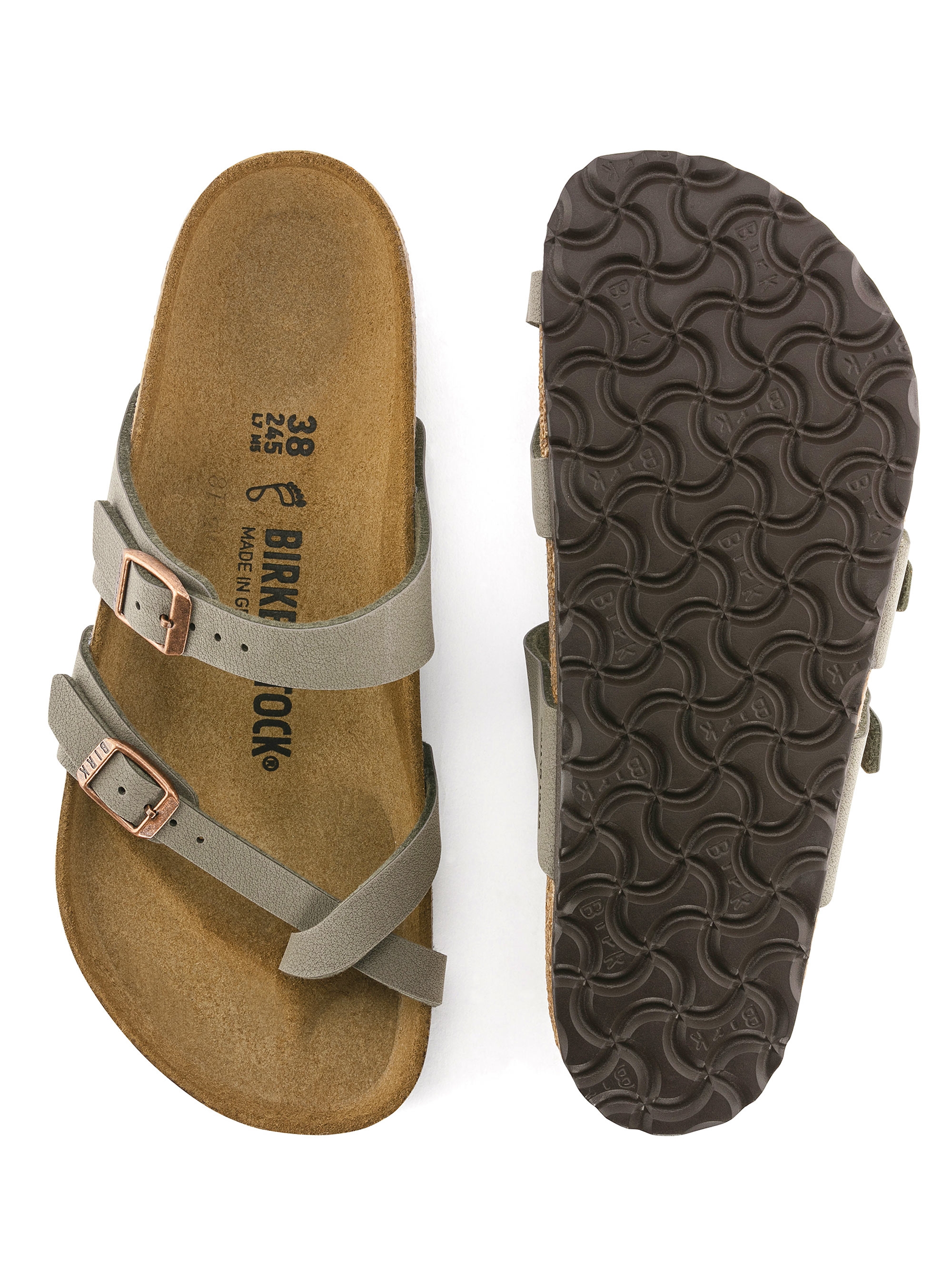 Birkenstock Mayari Birko Regular Fit Sandals - Pumice Stone