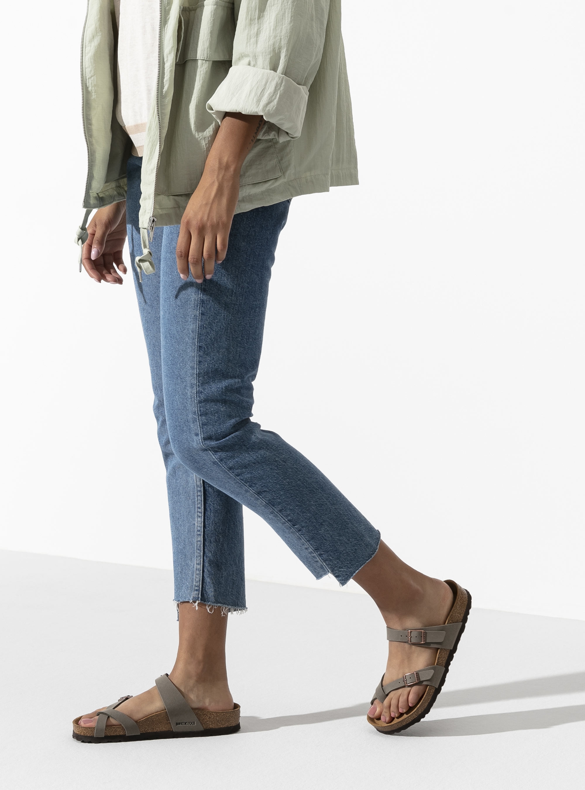 Birkenstock Mayari Birko Regular Fit Sandals - Pumice Stone