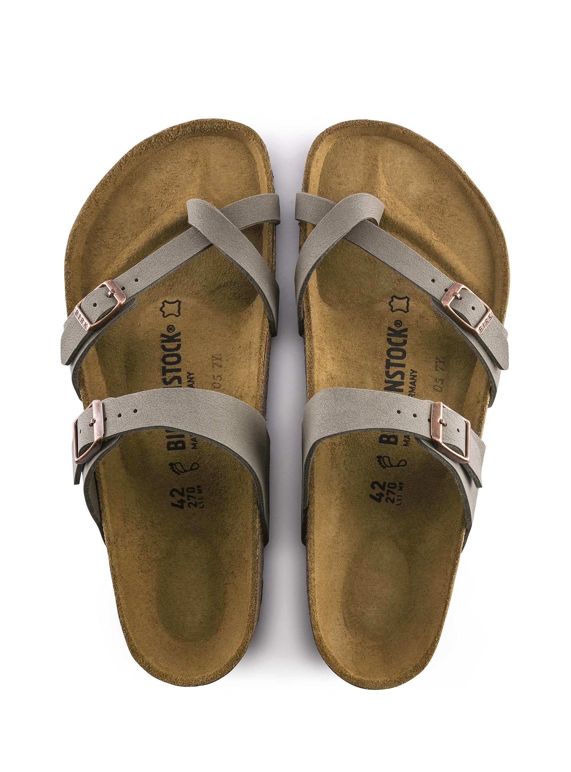 Birkenstock Mayari Birko Regular Fit Sandals - Pumice Stone