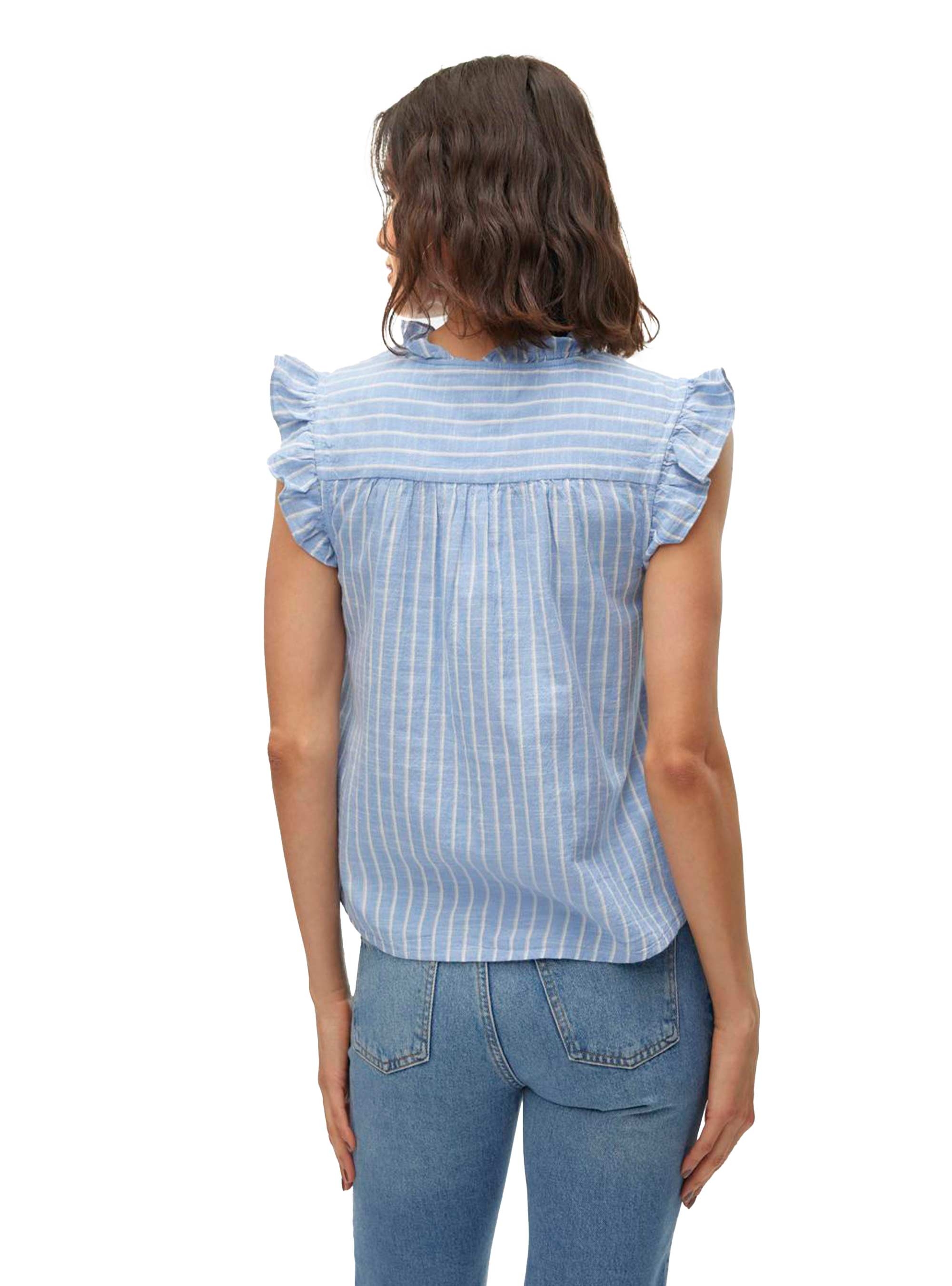 Vero Moda Kaori Shirt - Blue