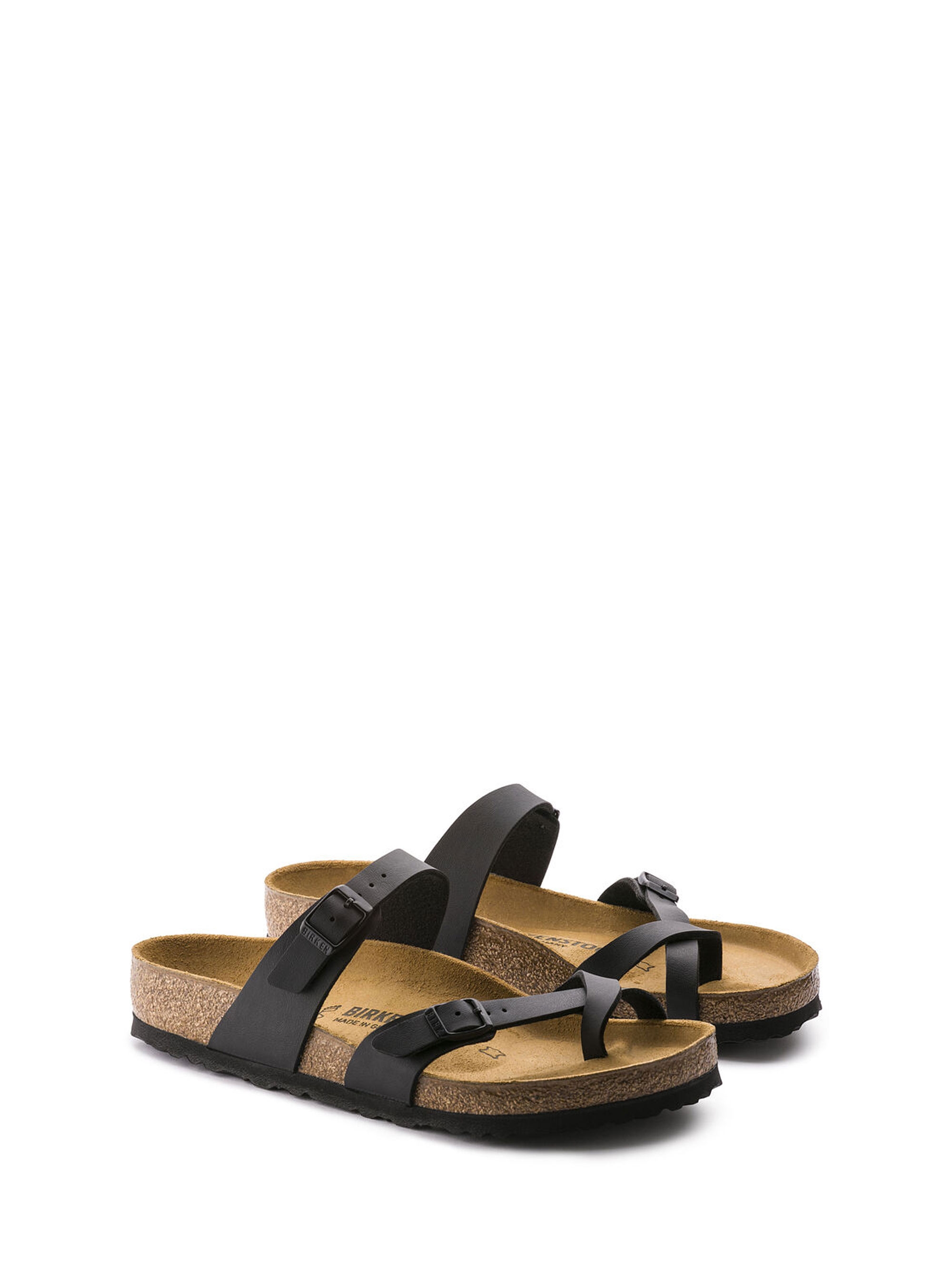 Birkenstock Mayari Birko-Flor Sandals Regular Fit - Black