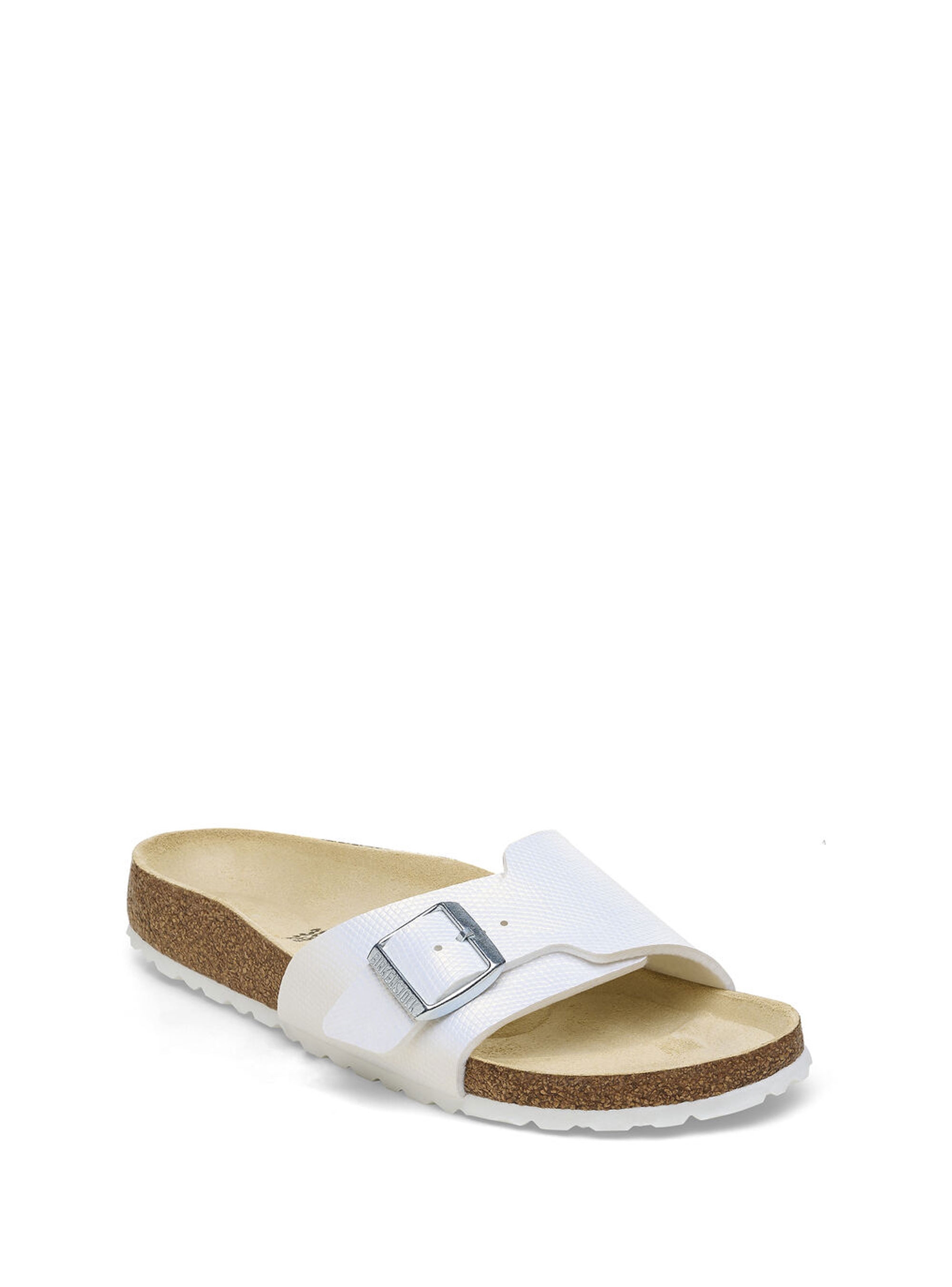 Birkenstock Catalina Birko-Flor Narrow Fit Sandals - White